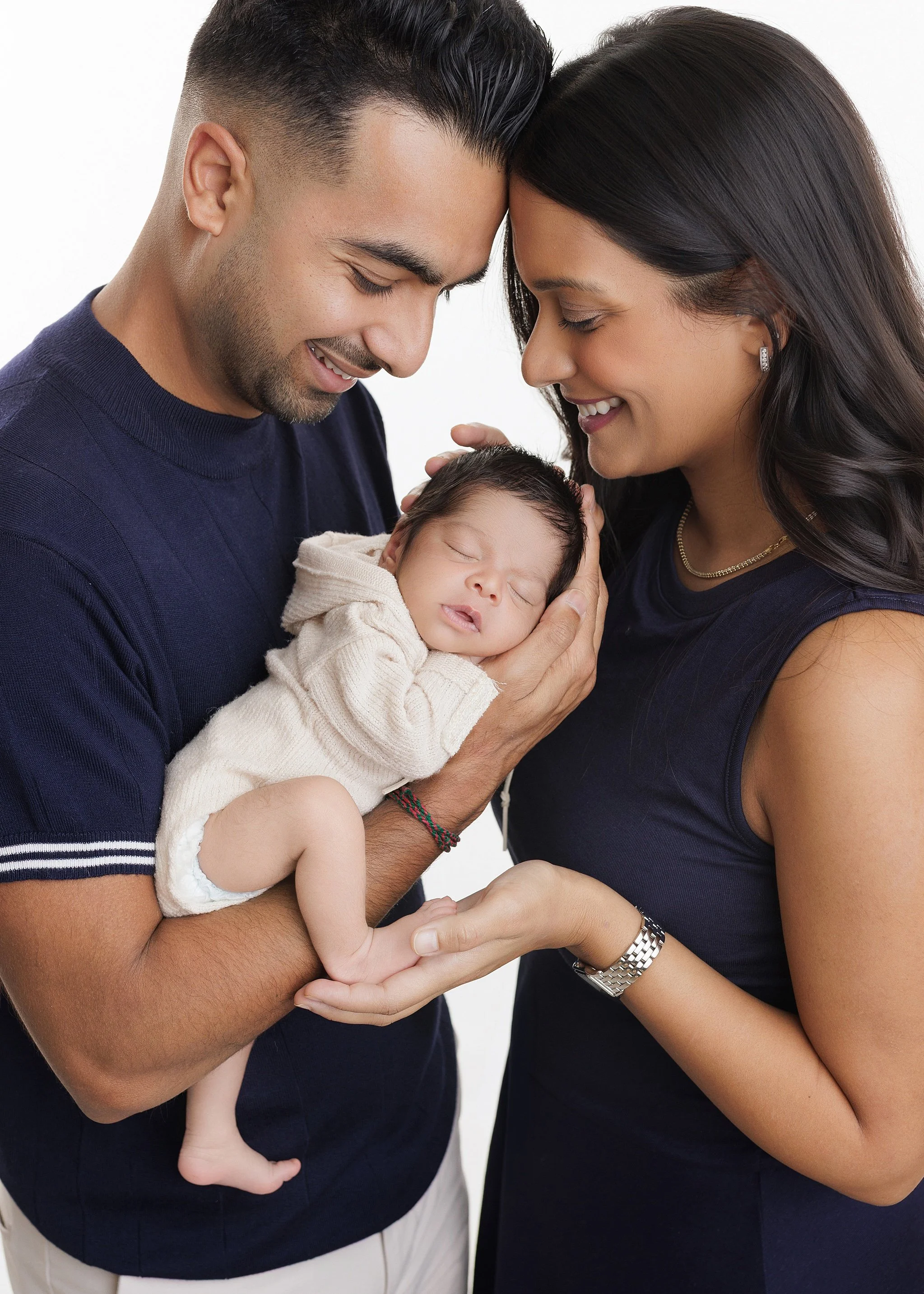 Welcoming Their Baby Boy | DFW Newborn &amp; Family Photography