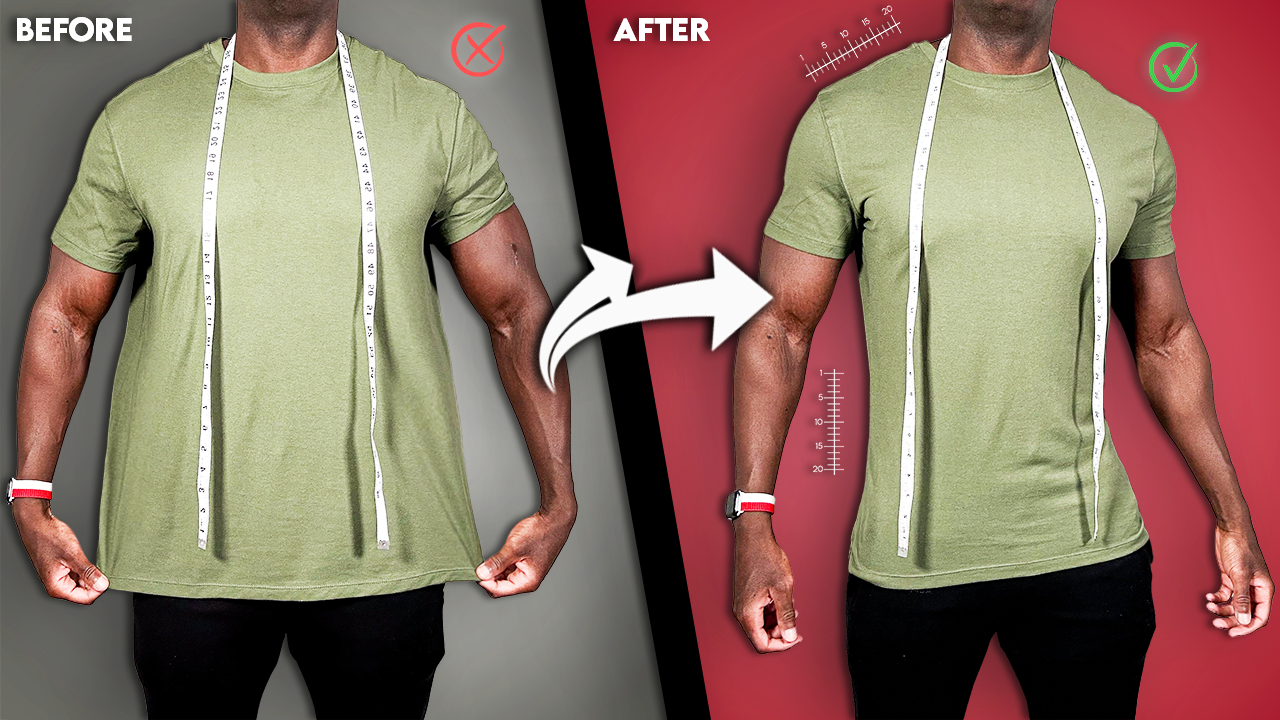 DIY Tailor Any T-Shirt To Fit You Perfectly