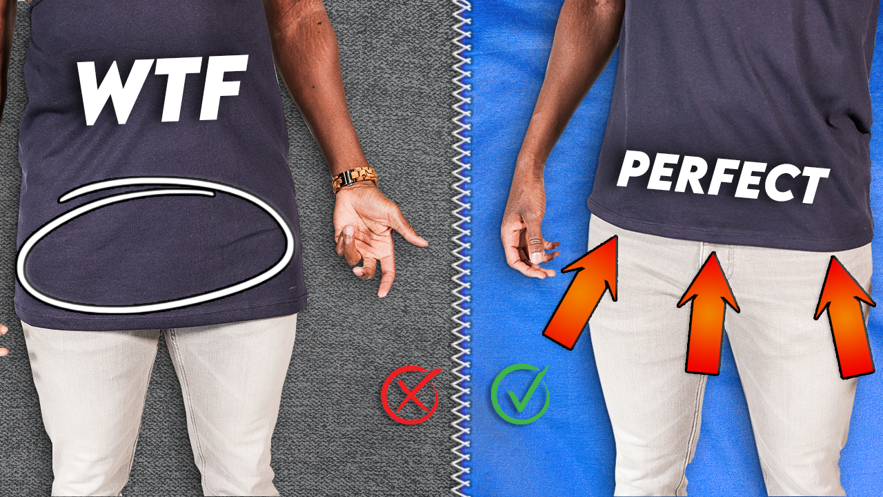 How to Shorten A T-Shirt EXACTLY Like The Pros
