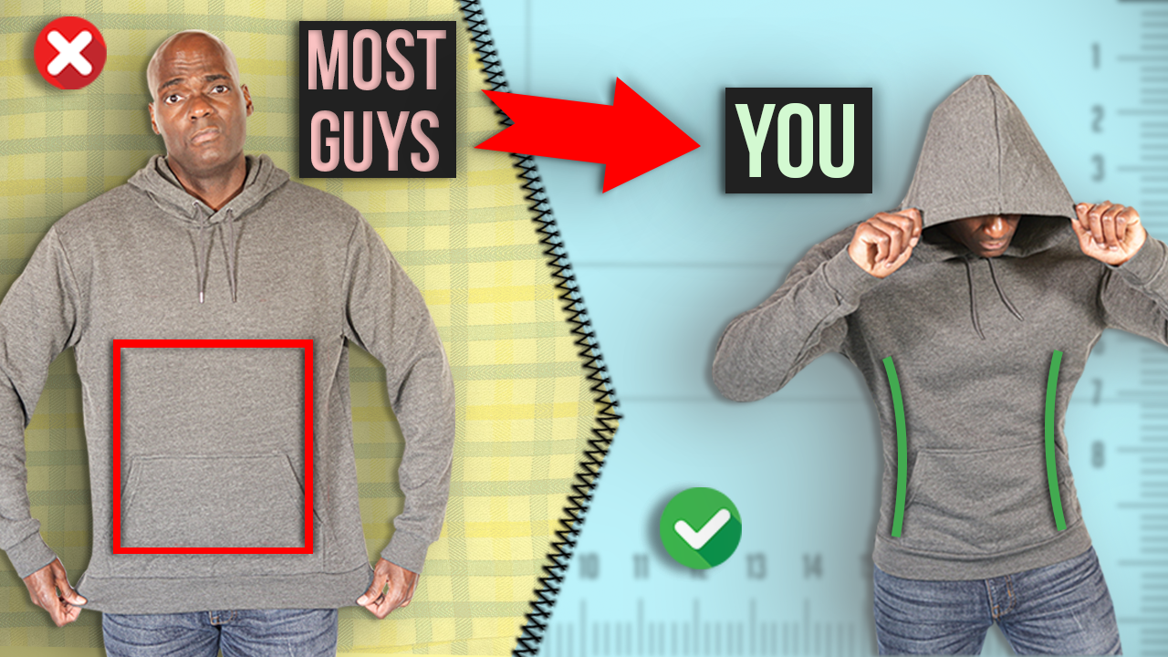 How To Tailor A Hoodie To Make It Slim Fit