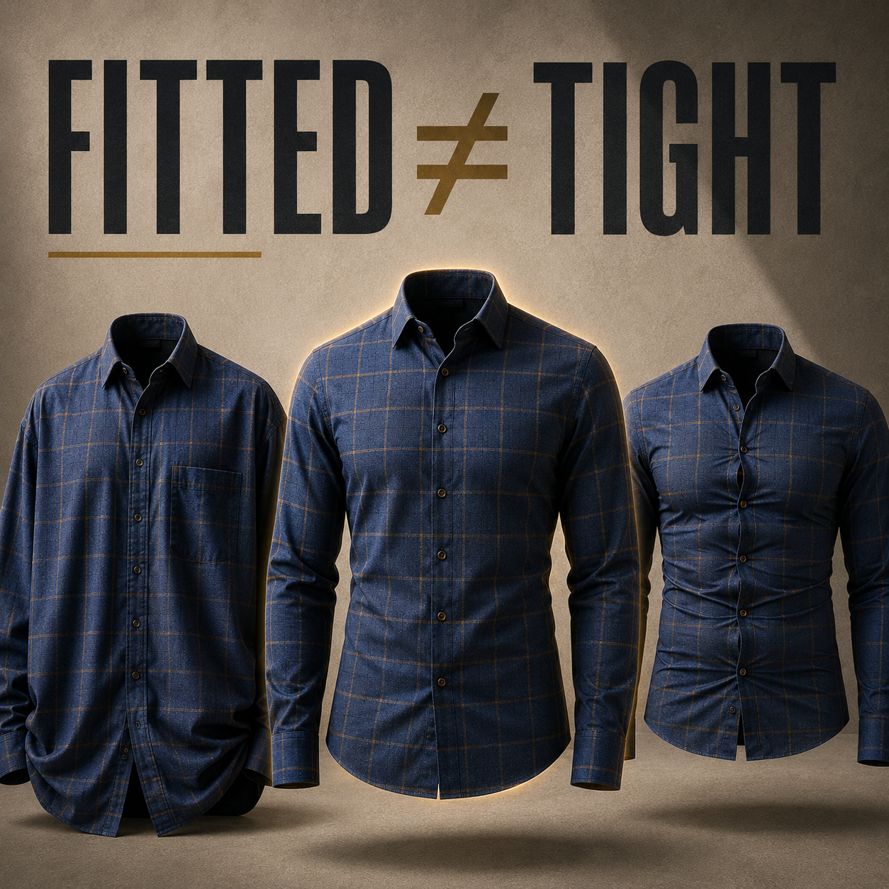 Tailoring your Clothes Does NOT mean Making them Tight