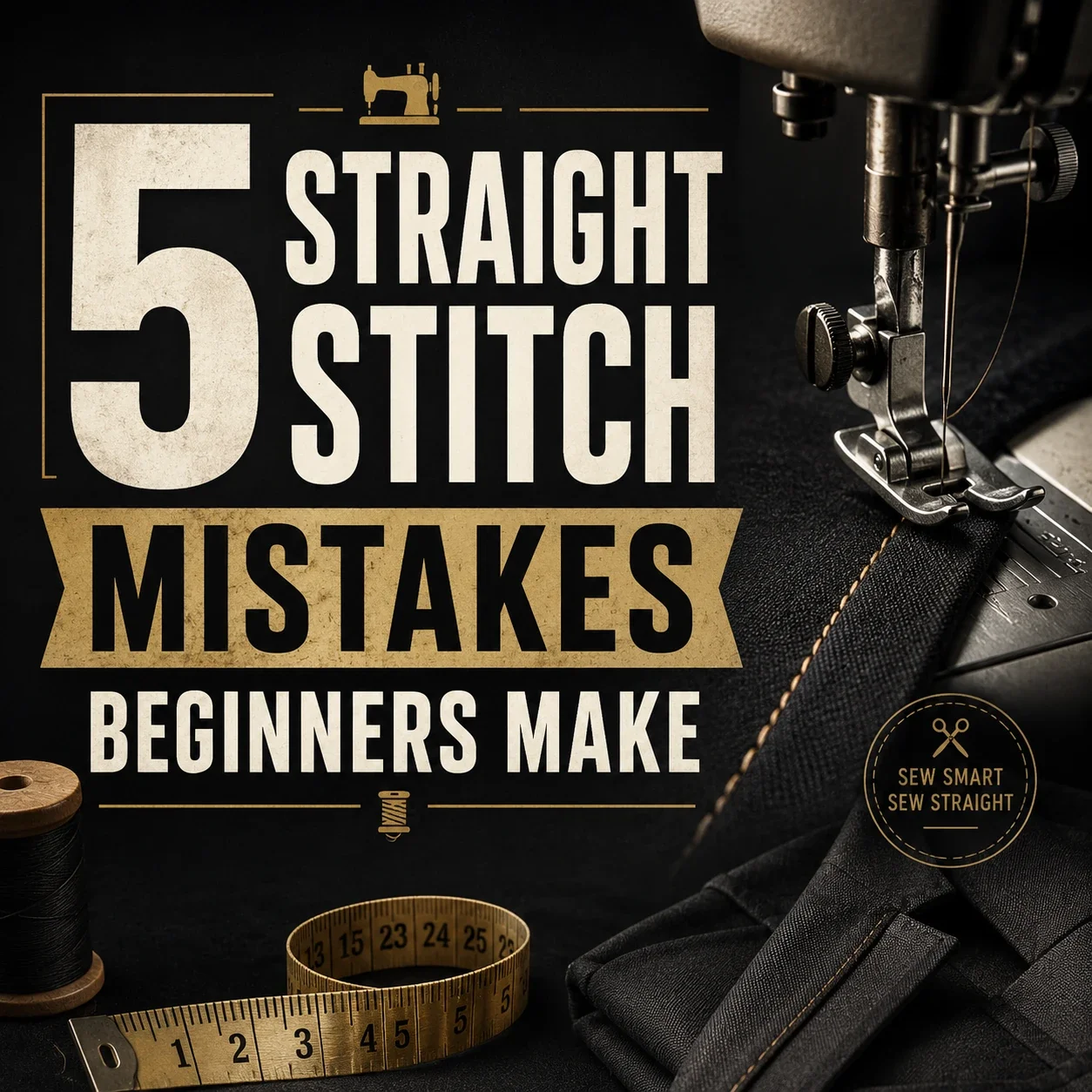 5 Straight Stitch Mistakes Beginners Make (And How to Fix Them)
