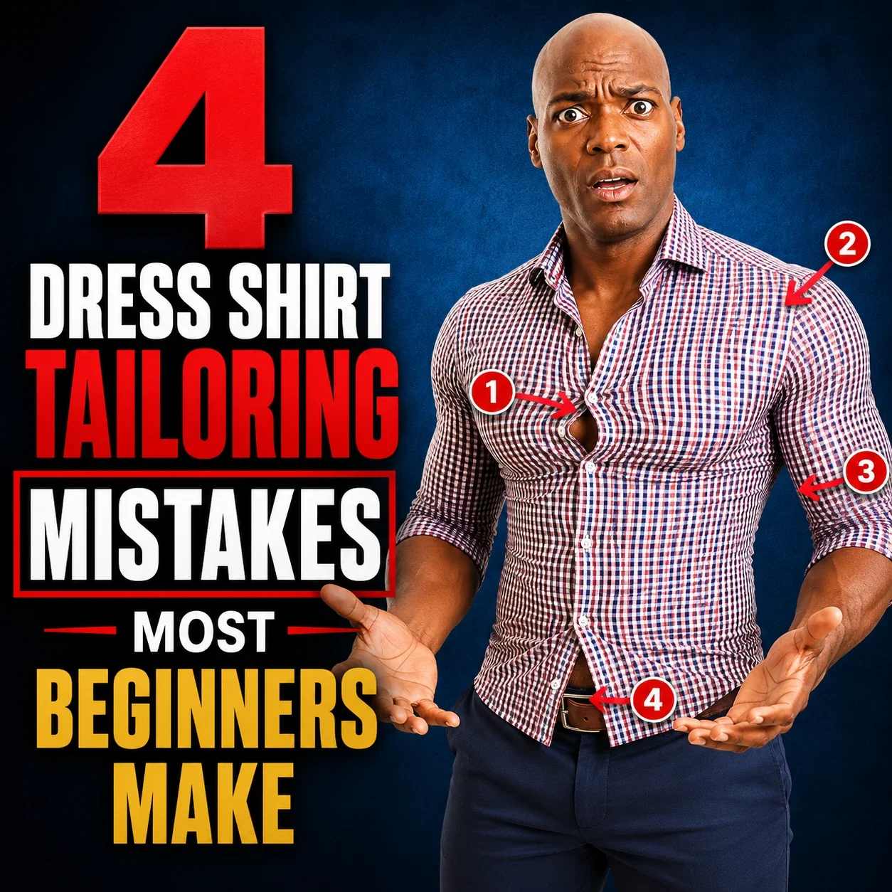 4 Dress Shirt Tailoring Mistakes Most Beginners Make