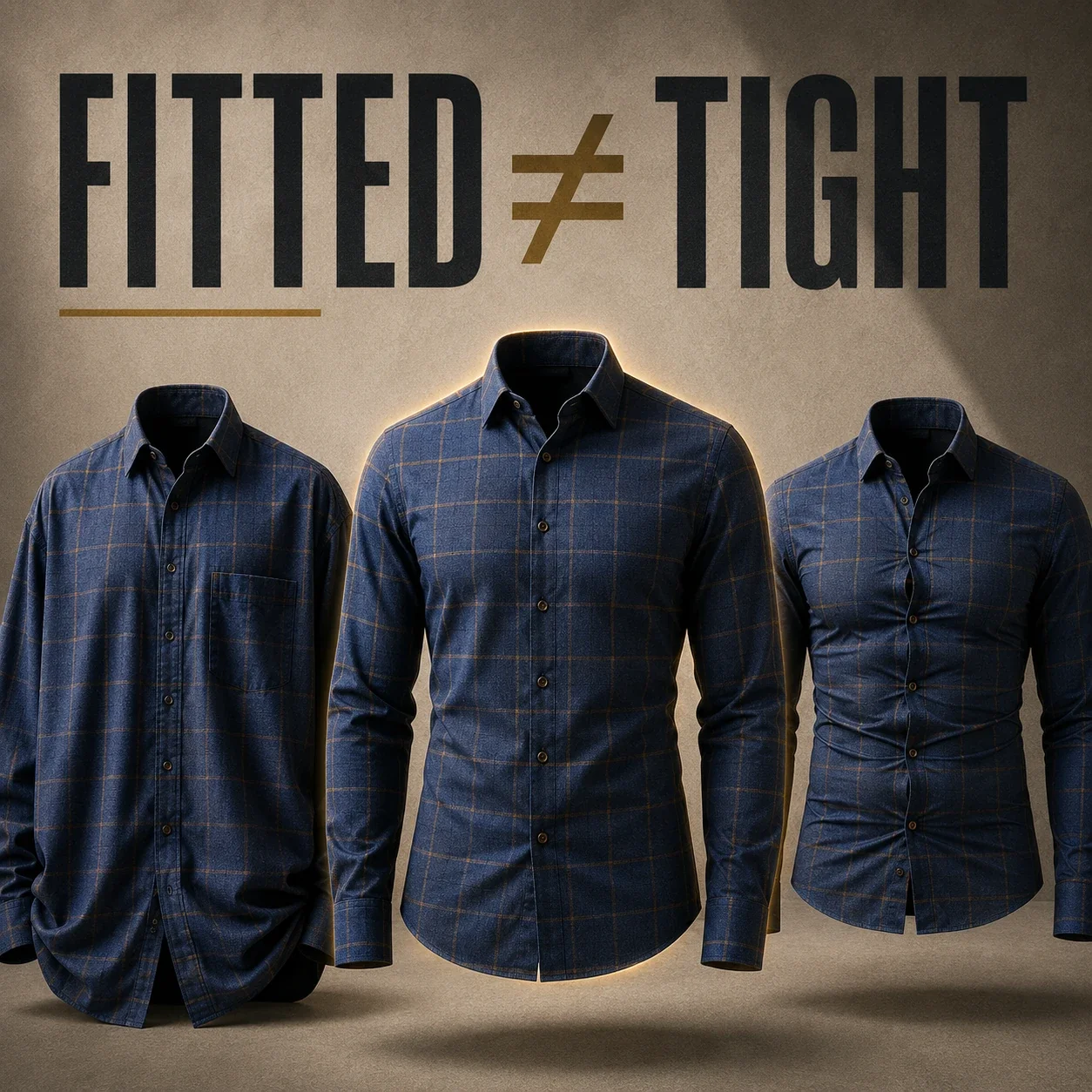 Tailoring your Clothes Does NOT mean Making them Tight
