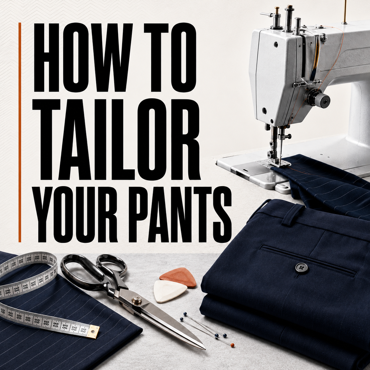 How to Tailor Your Pants Without Making the Seams Twist