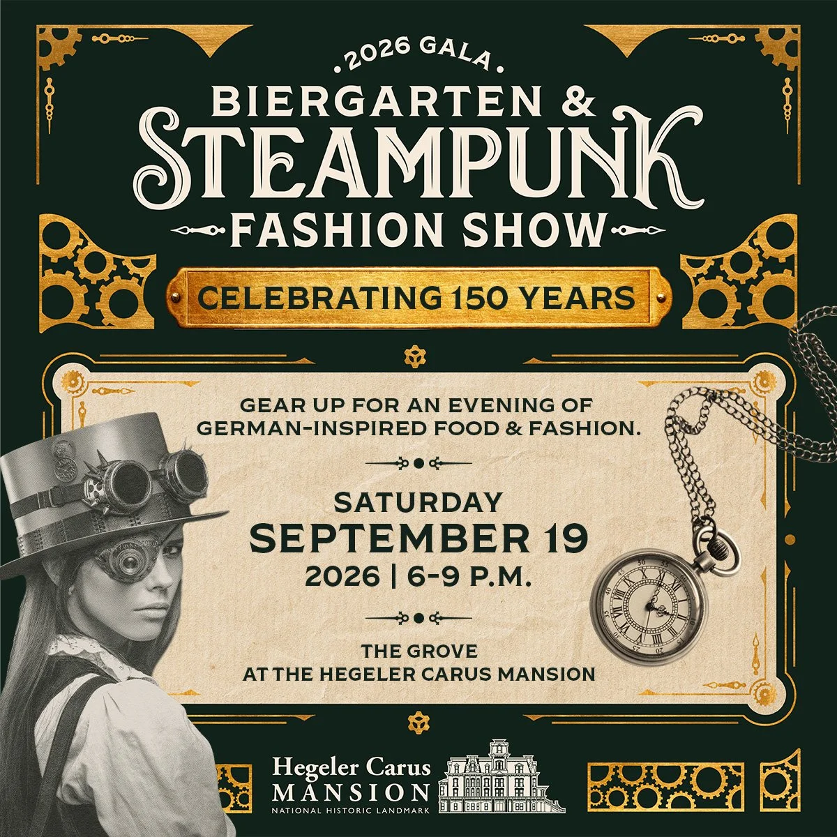 2026 Gala: Biergarten & Steampunk Fashion Show