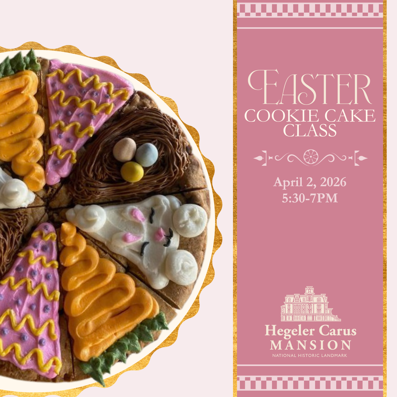 Easter Cookie Cake Class