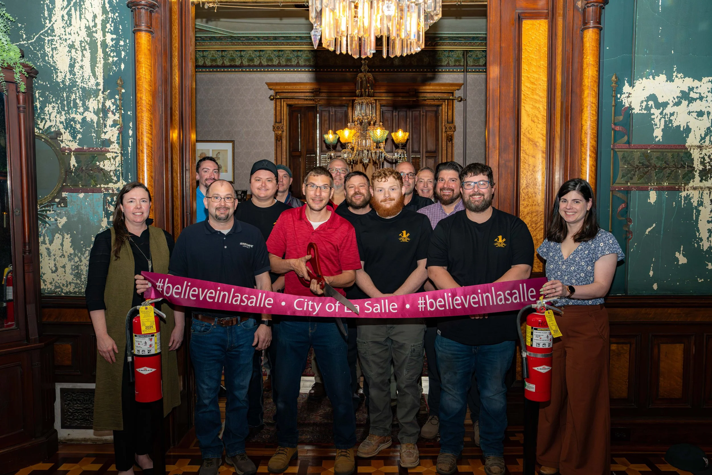 Hegeler Carus Mansion Partners with Local Unions on Safety