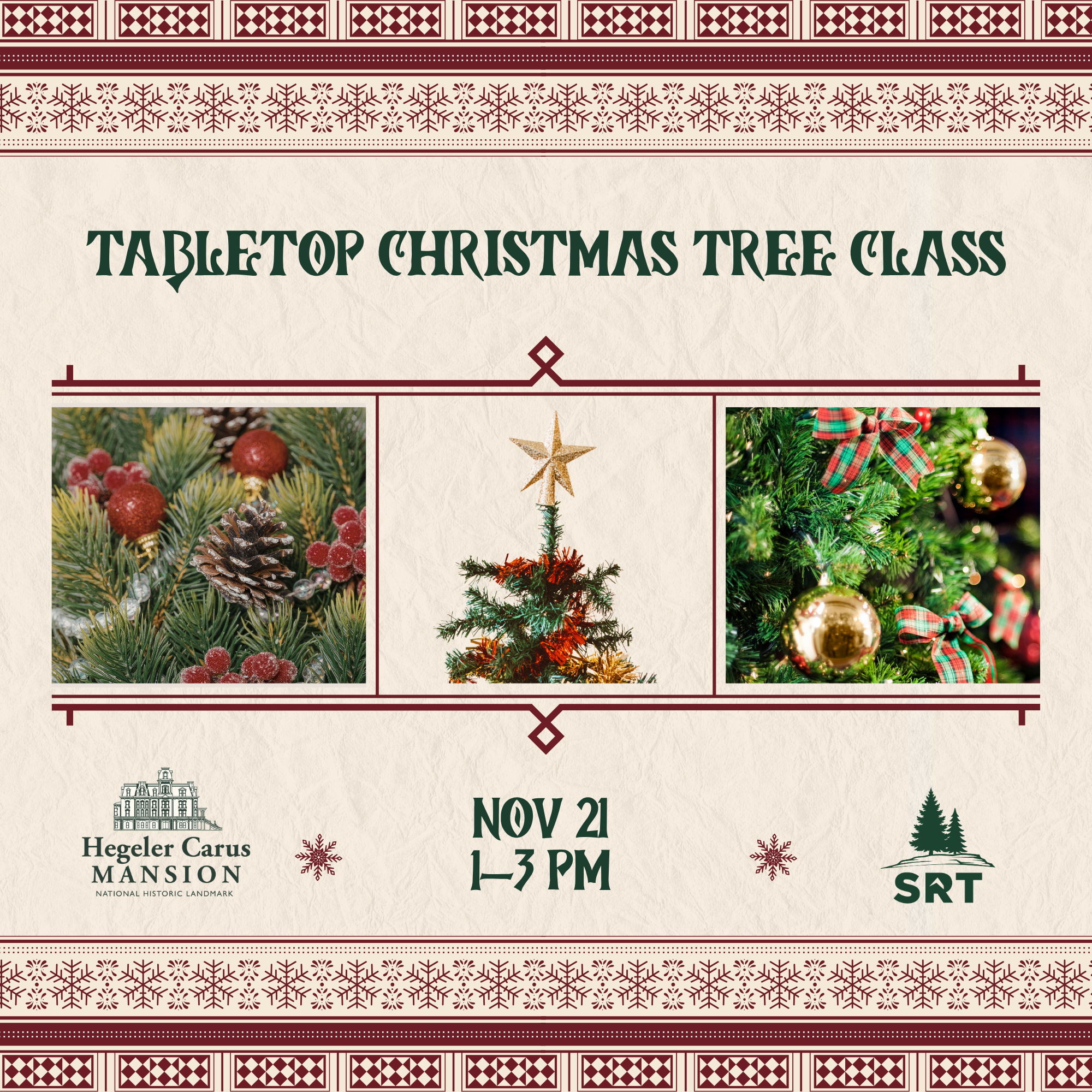Tabletop Christmas Tree Class