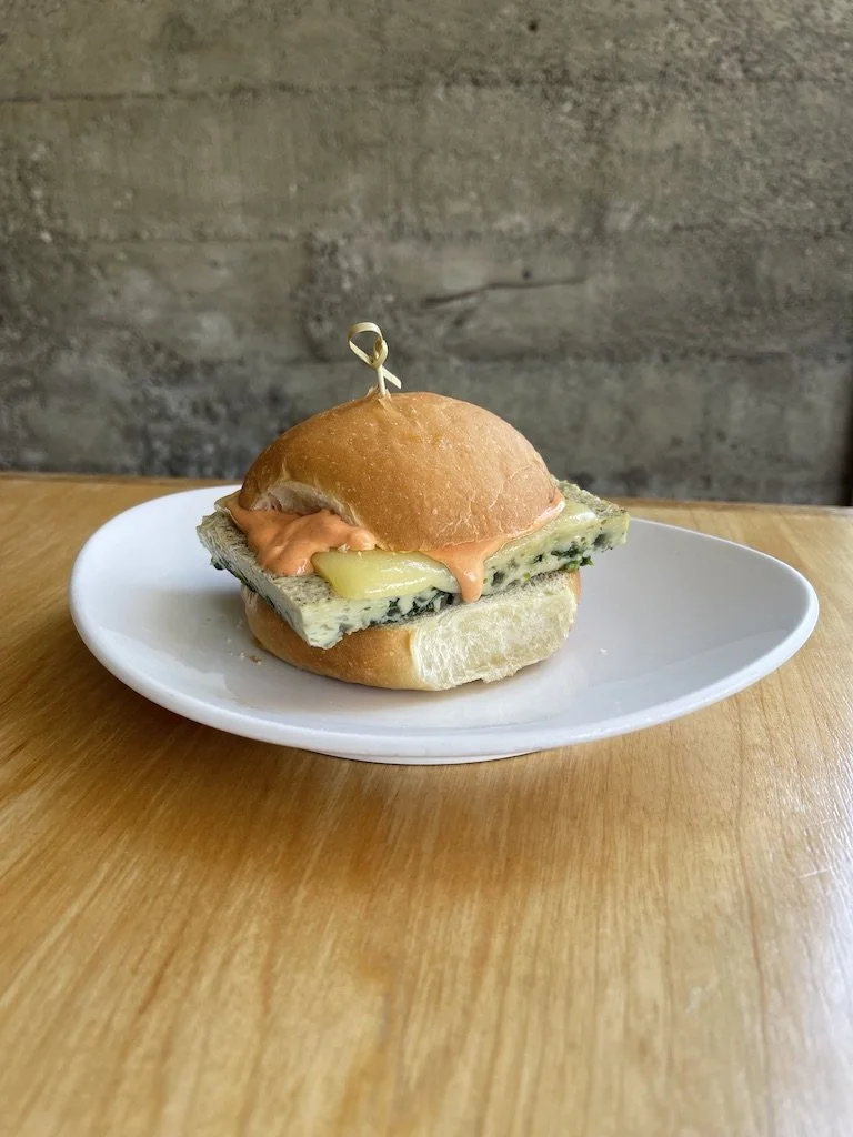 baked egg sandwich