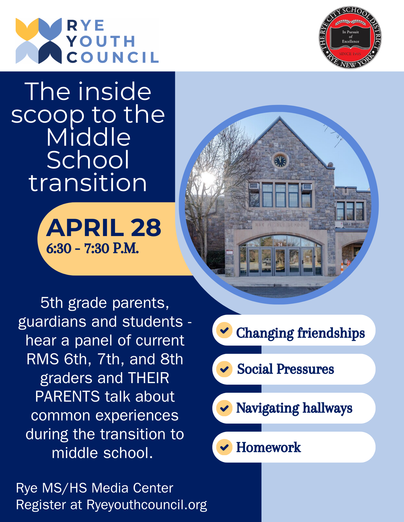Inside Scoop to the Middle School Transition