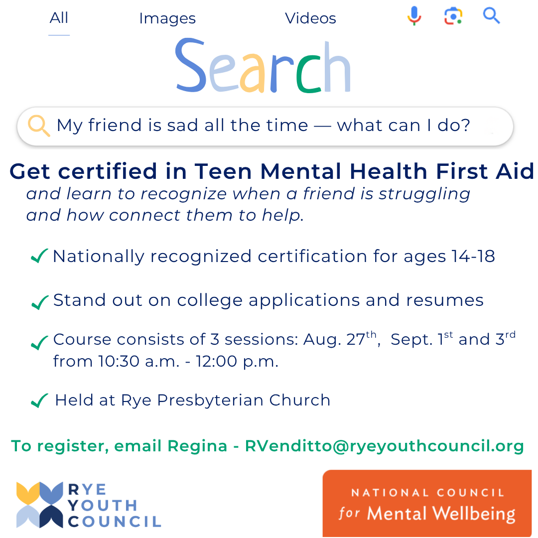 Teen Mental Health First Aid