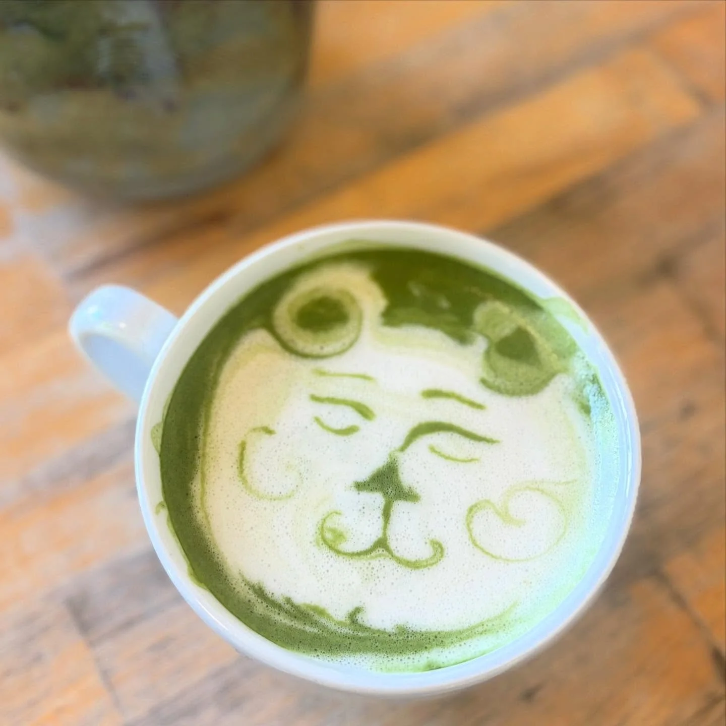 It&rsquo;s like a warm hug 🐻 #crushcakes #matcha