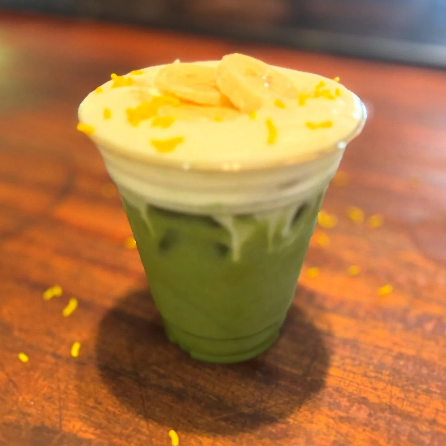We kept hearing about the banana cold foam matcha and finally tried it for ourselves…Amazing!!! Seriously so good, come try one and let us know what you think 💛