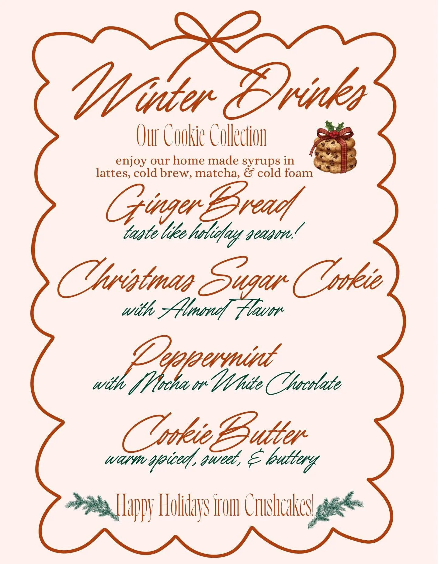 Our Holiday Specials available Now! &hearts;️🎄

#santabarbara #crushcakes