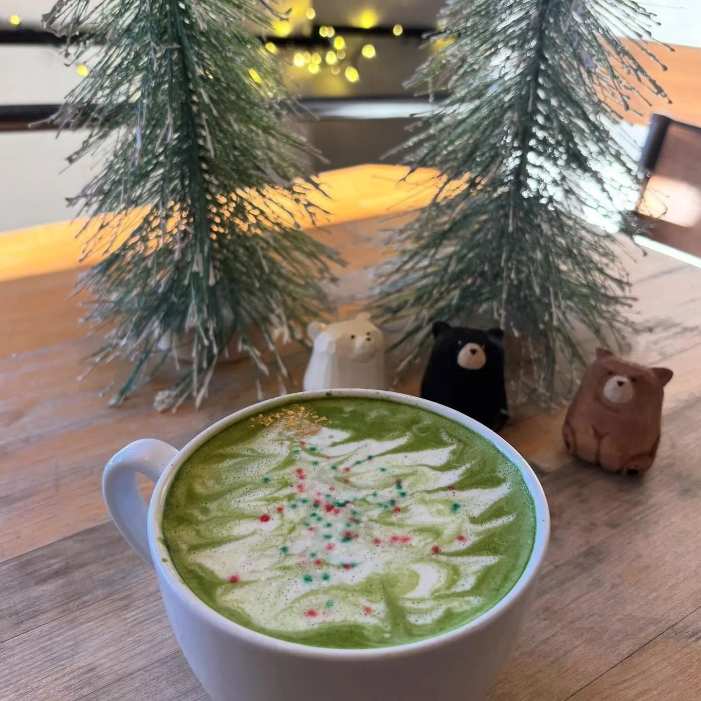 Everyone wants our new Sugar Cookie Matcha 🐻 #sogood