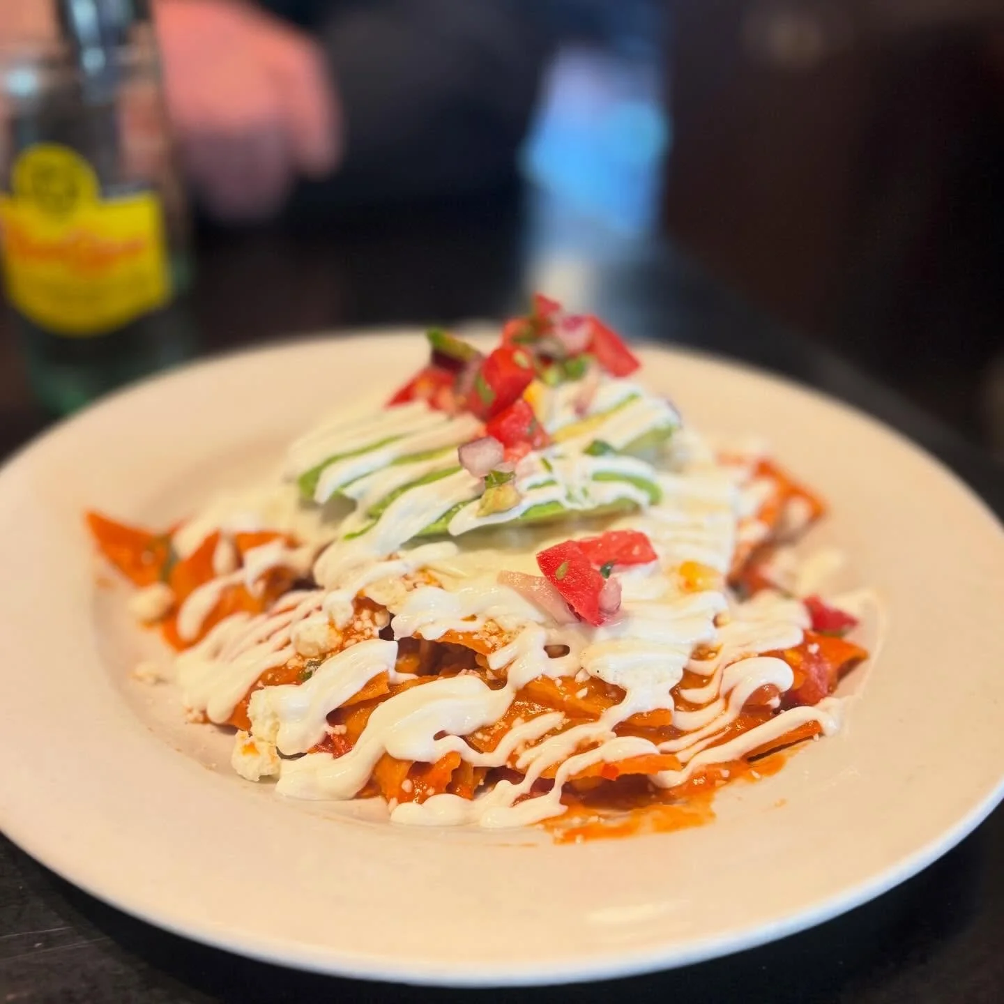 Our Chilaquiles are made the traditional way and with lots of love &hearts;️ #breakfast #lunch