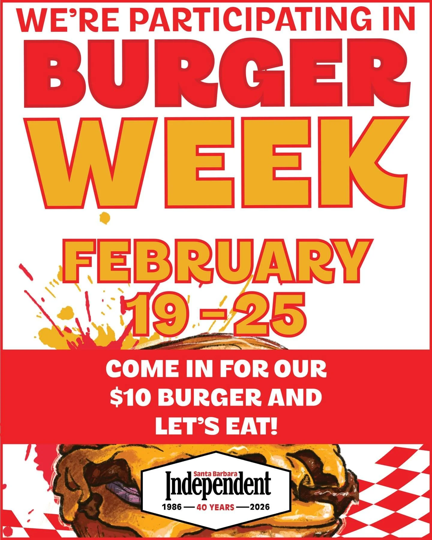 Our El Diablo Burger is only $10 all week long!!! 🍔🍔🍔