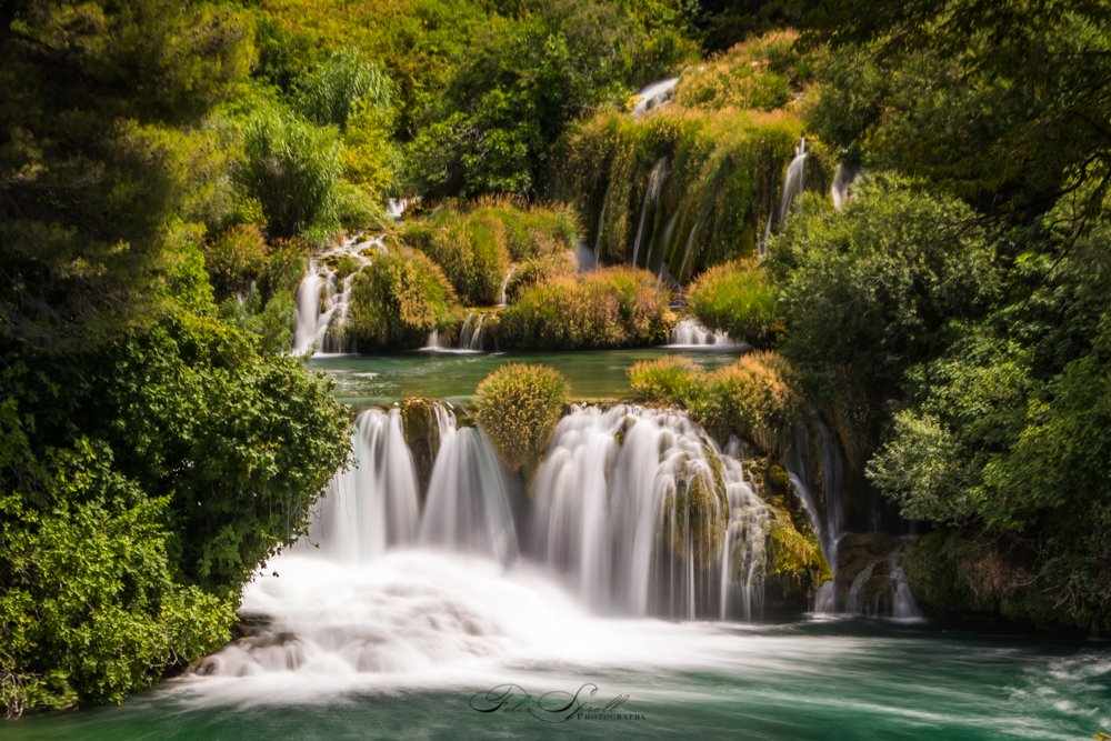 Krka National Park waterfall