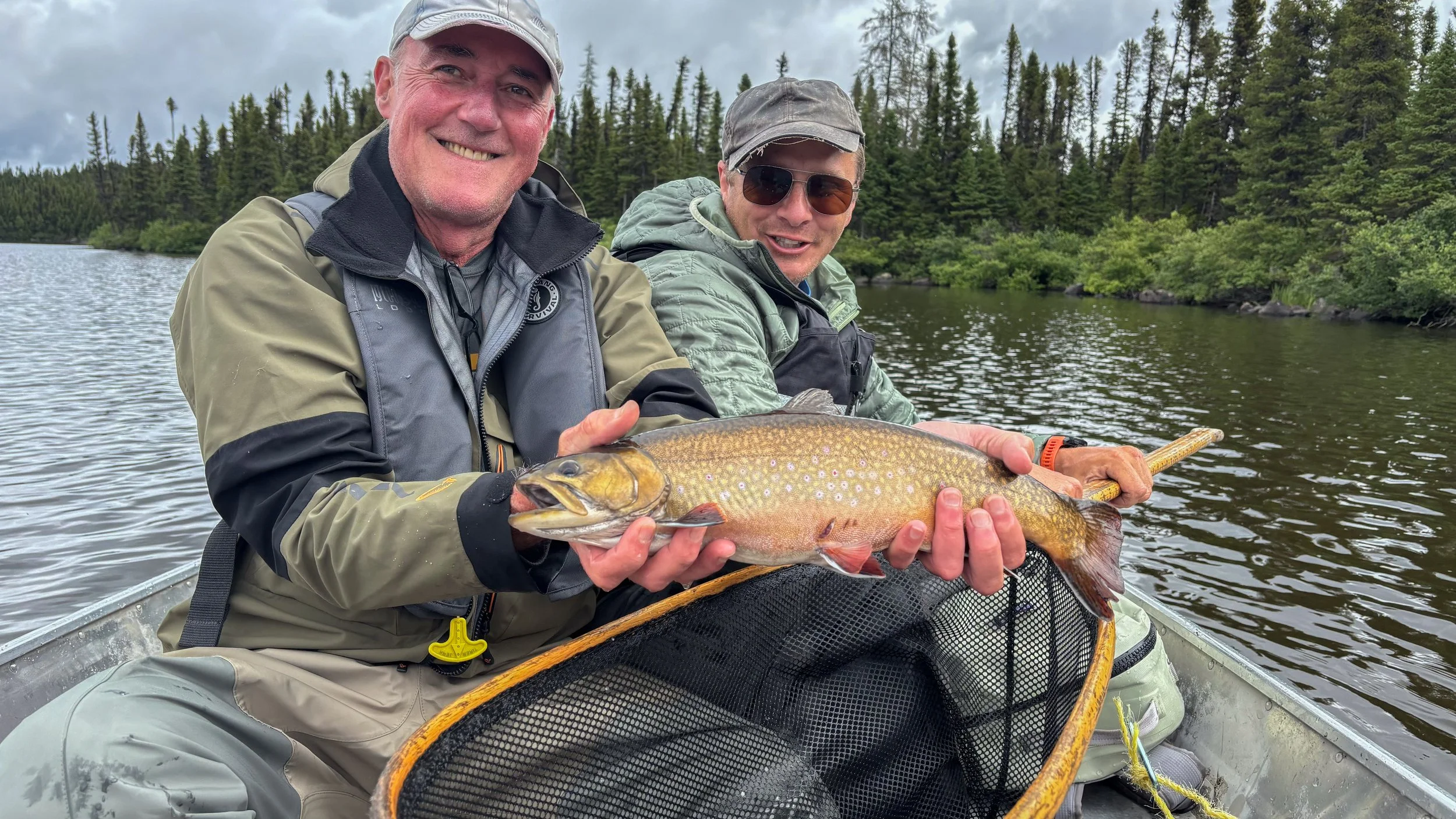 Client and guide happy 