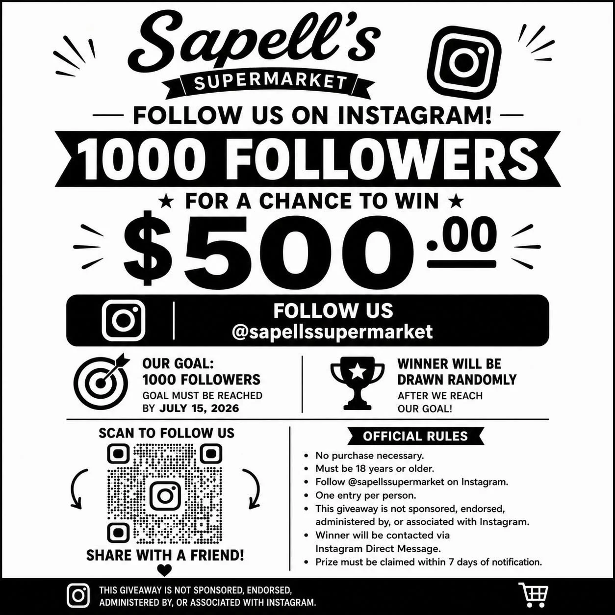 Like this post for chance to win!