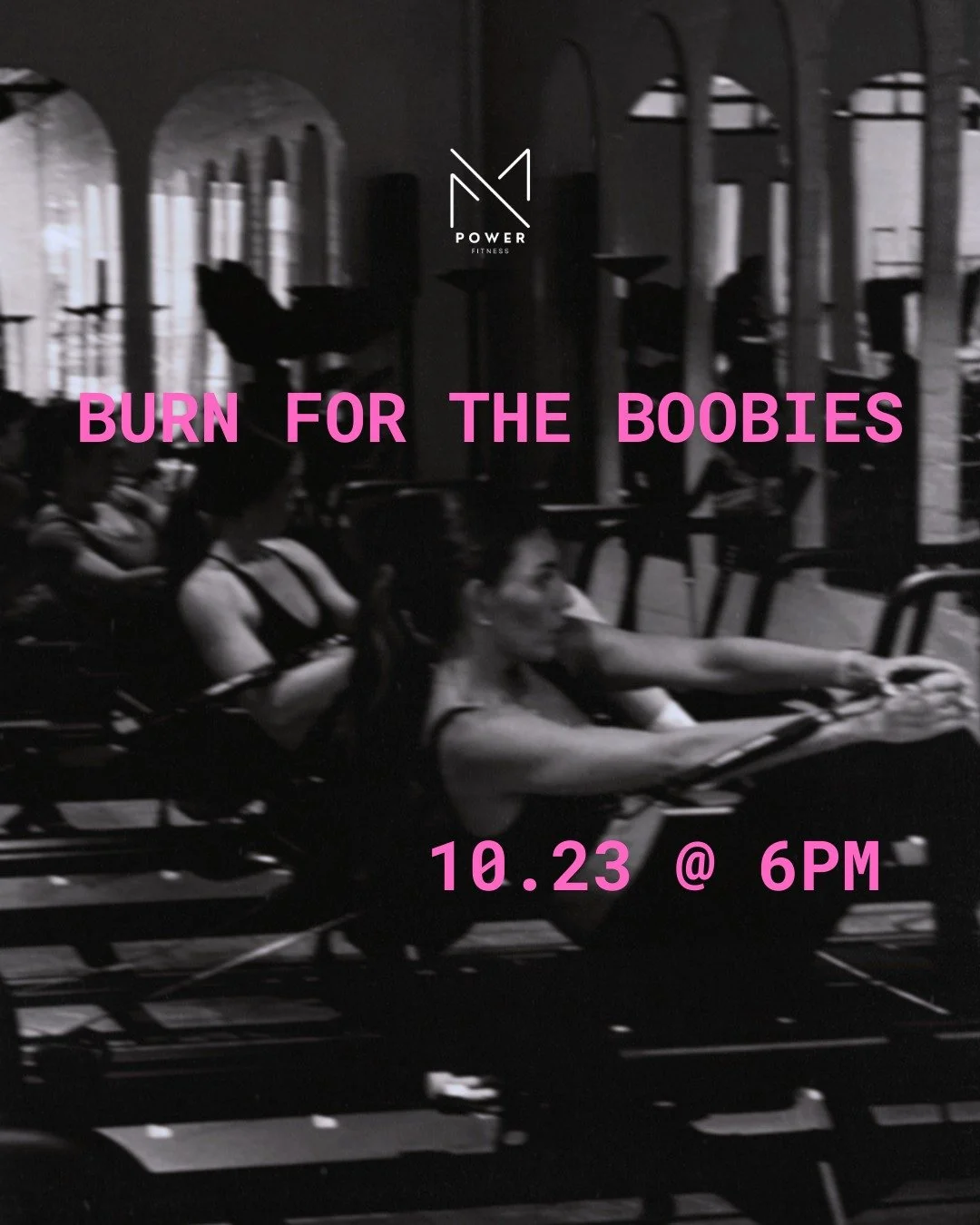 big OR small &hellip; save them ALL !!! 

in honor of breast cancer awareness month, join us next THURSDAY 10/23 at 6pm as we BURN FOR THE BOOBIES &mdash; a fiery full body class where every rep gives back 🔥🩷

100% of class proceeds will go to Caro