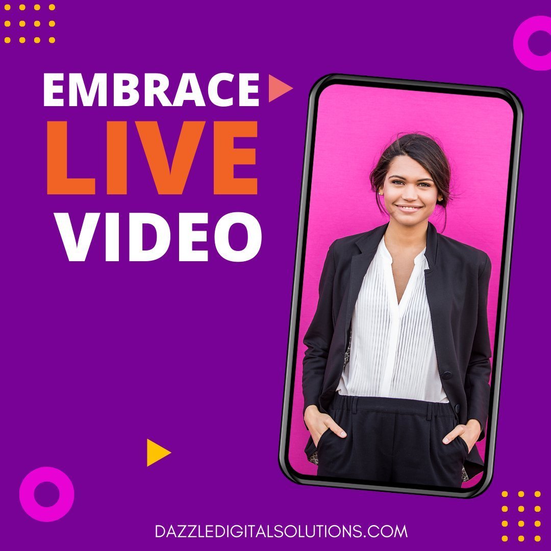 If there's one thing you could do to increase your sales this year it would be to embrace live video. 🎥 

And not only &quot;embrace&quot; it but do it as if the success of your business depends on it. 

I used to say it was a &quot;bonus&quot; if y