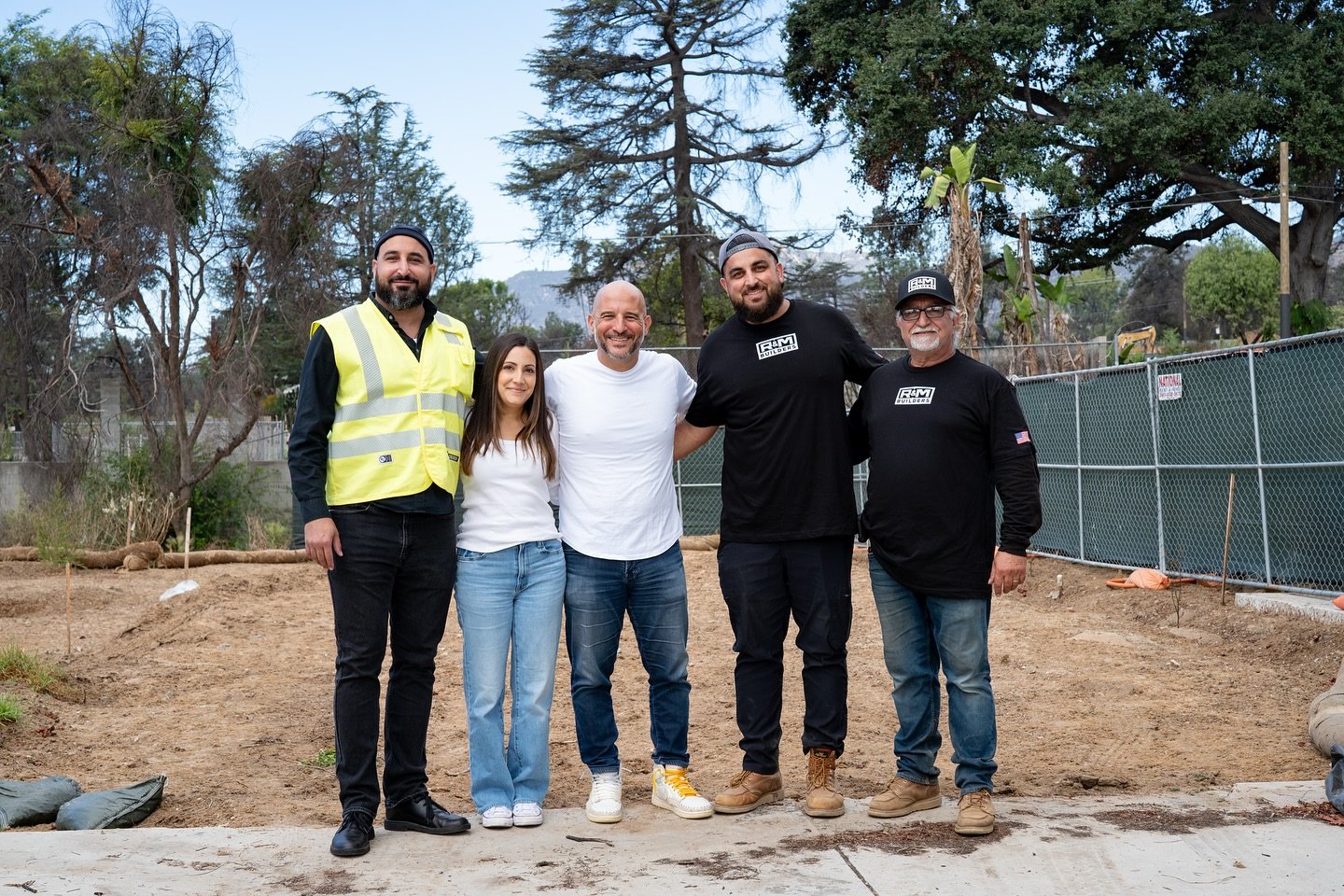 Today we break ground on a very special project. This couple has probably one of the most devastating stories of their experience on January 7th, 2025. They showed that with God, family and the support from their community anything is possible. Now, 