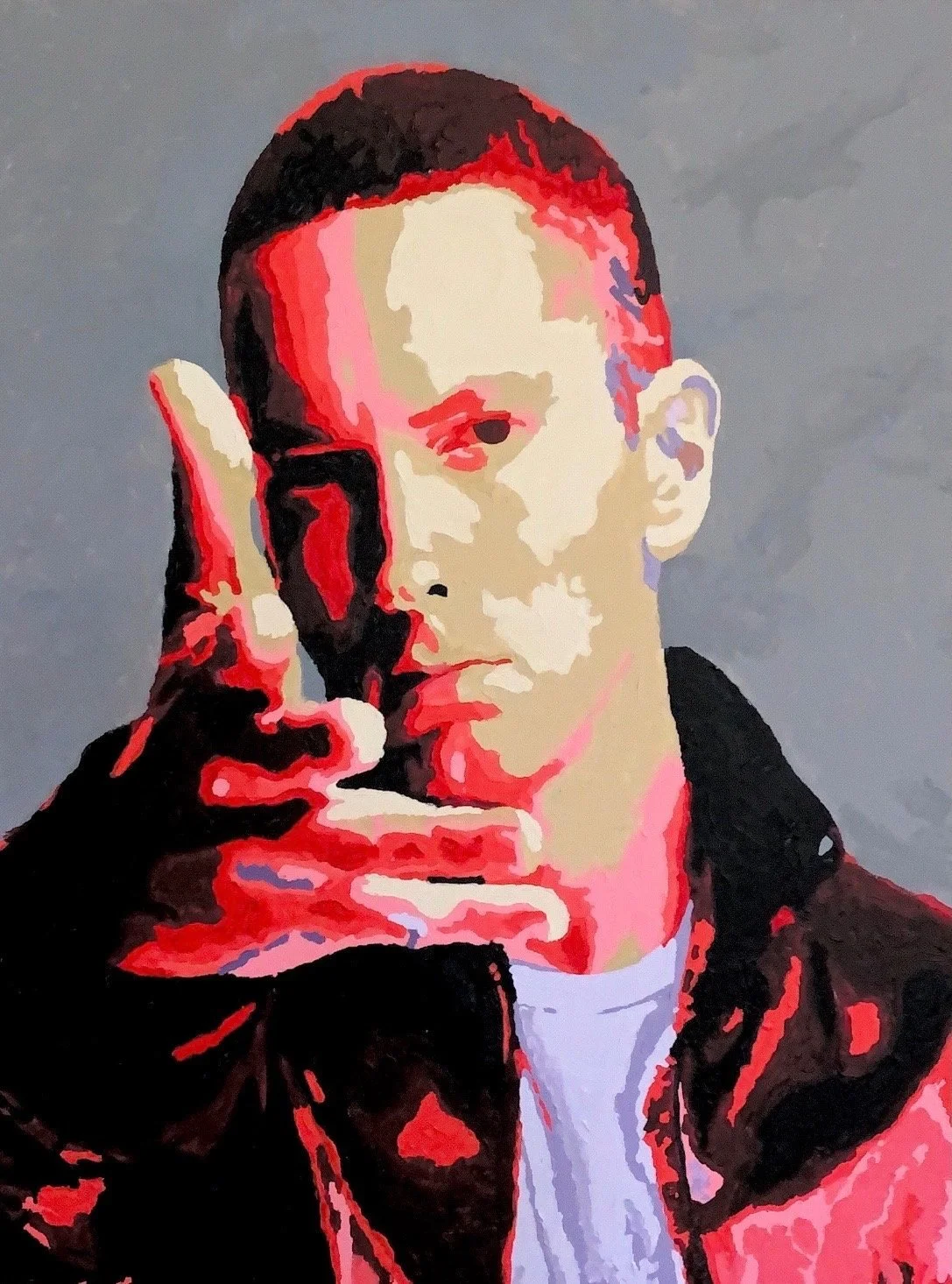 'Eminem' - Acrylic (Original) - Apr. 2021