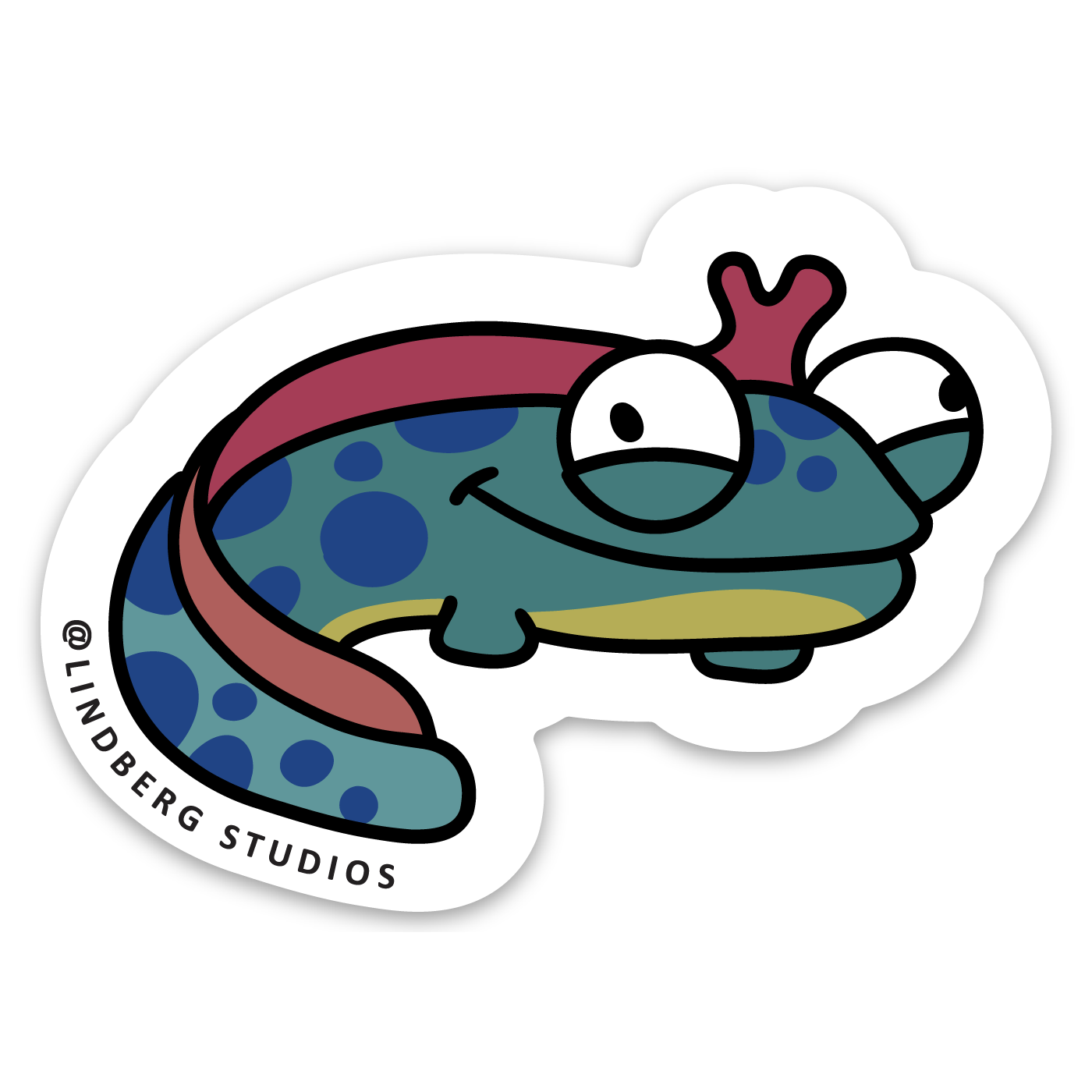 Newt Sticker