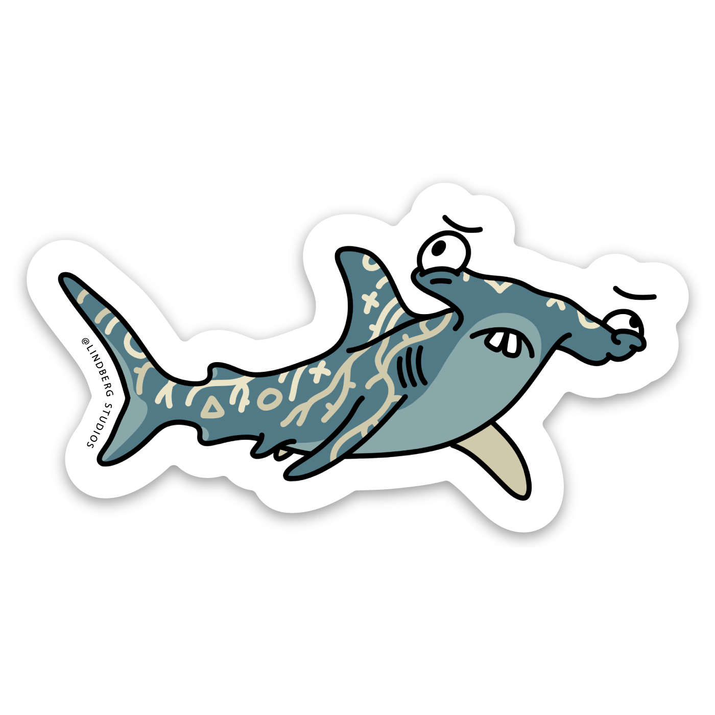 Hammerhead Shark Sticker