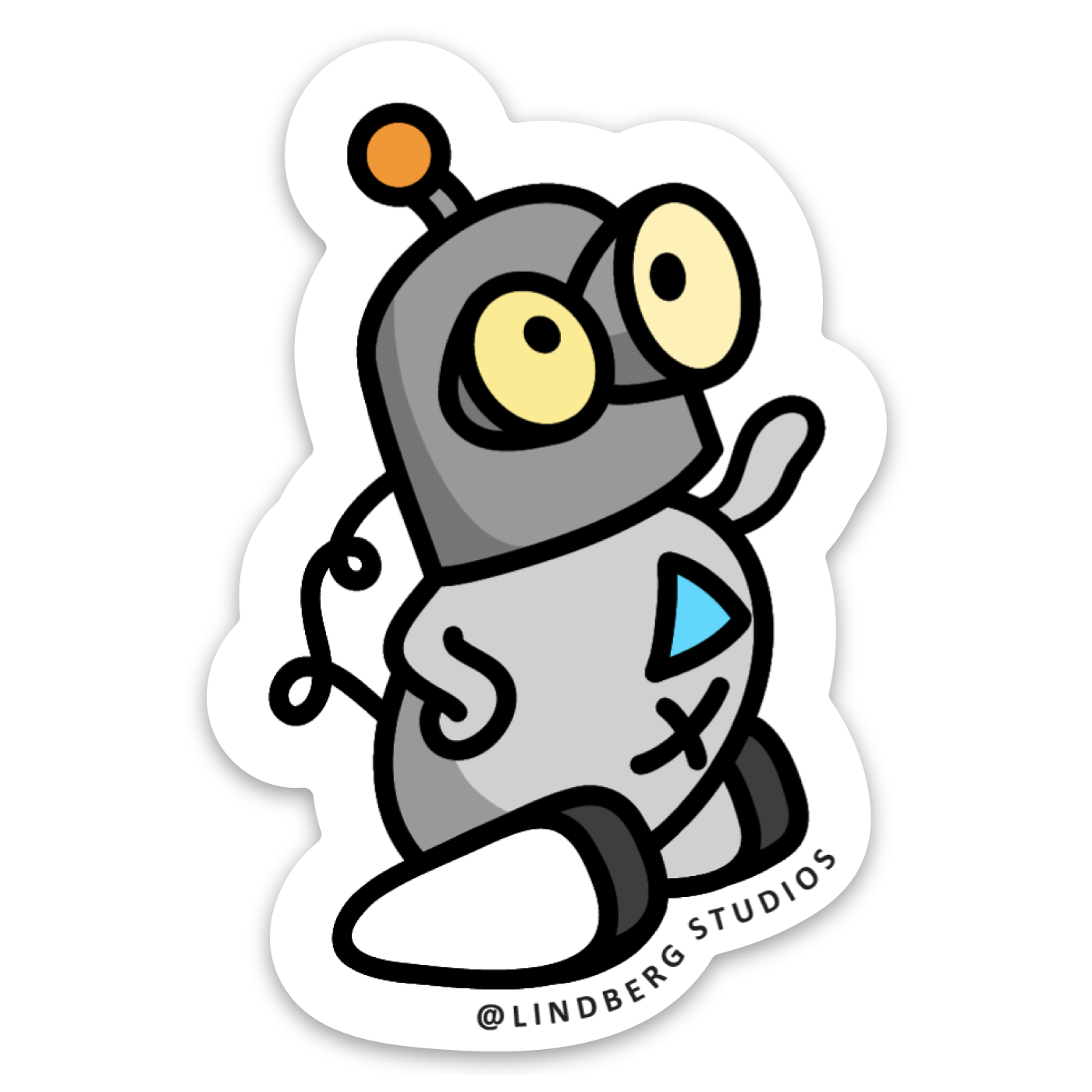 Robot Sticker