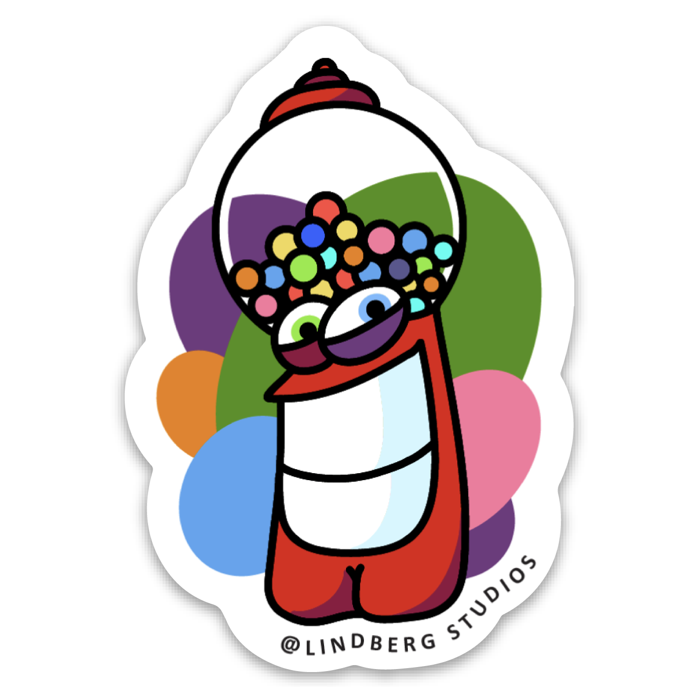 Gumball Machine Sticker