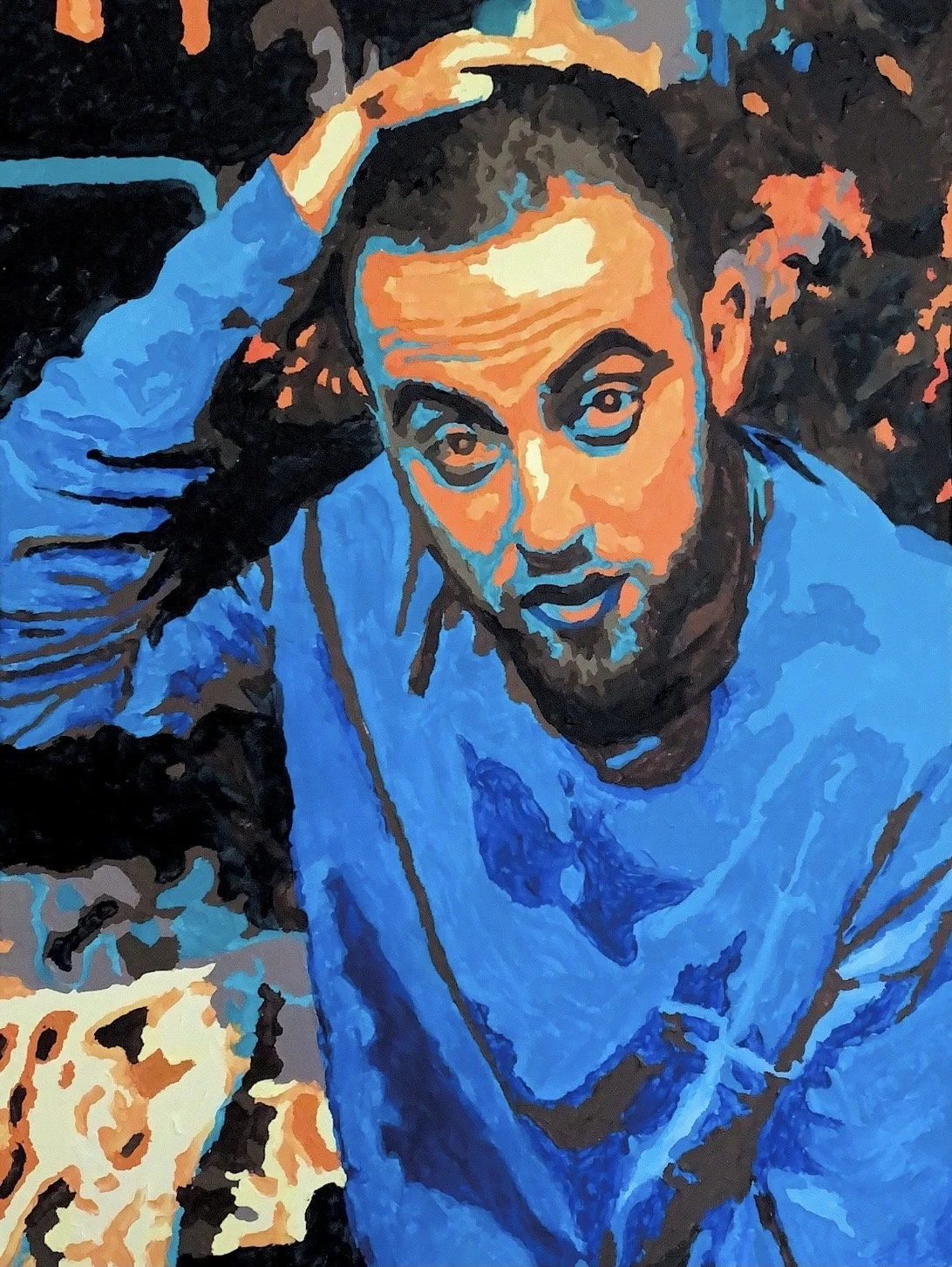 'Mac Miller' - Acrylic (Original) - Apr. 2021
