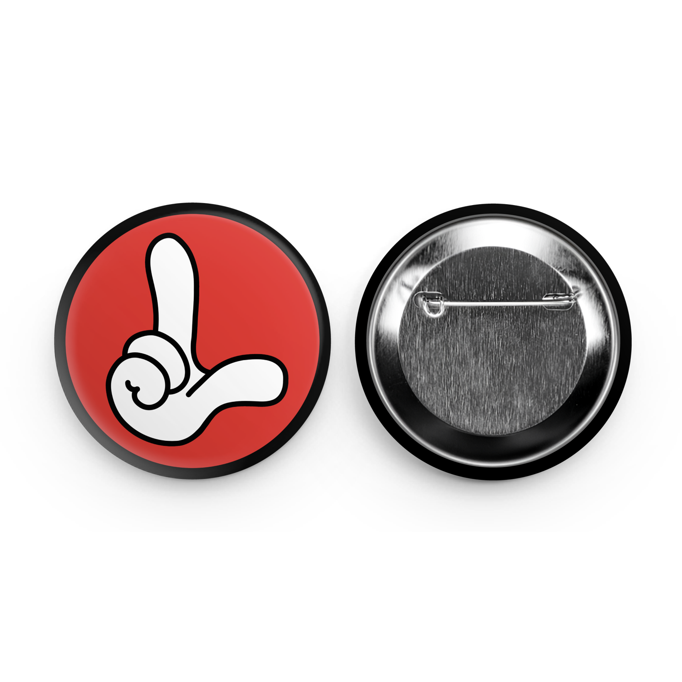 2.25" Lindberg Studios Logo Button Pin