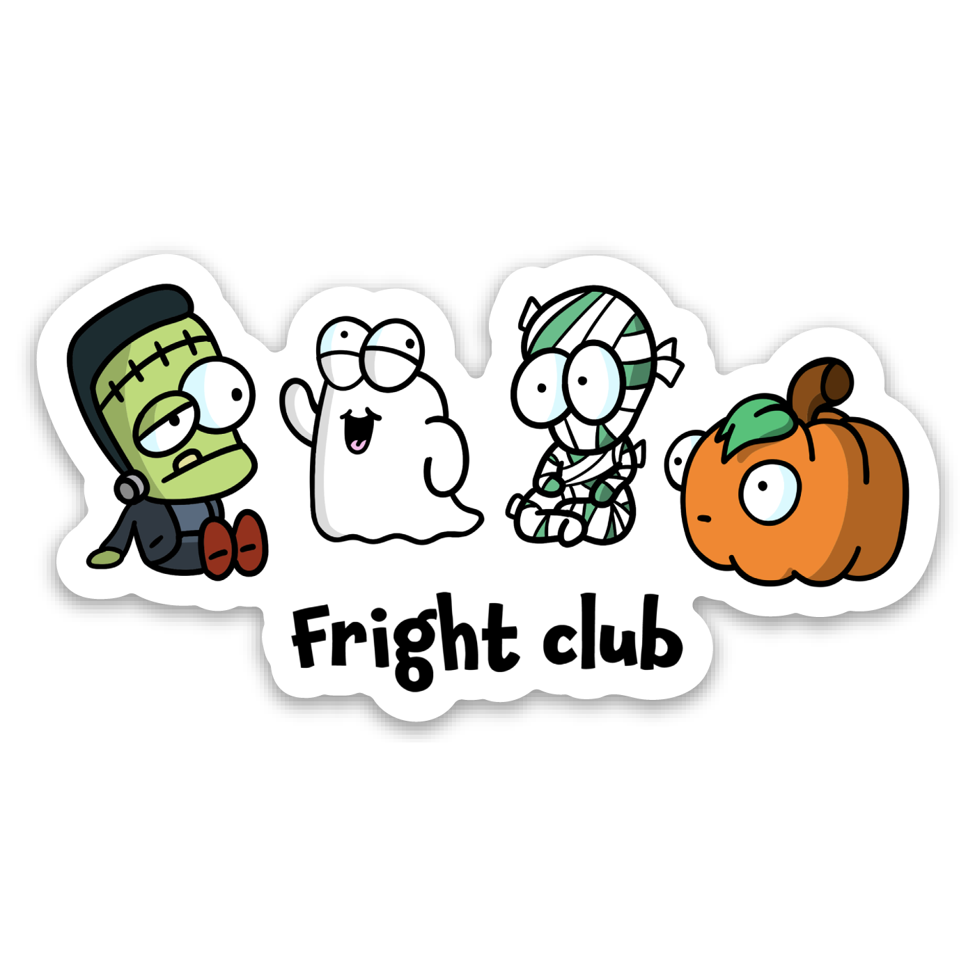 Fright Club Sticker