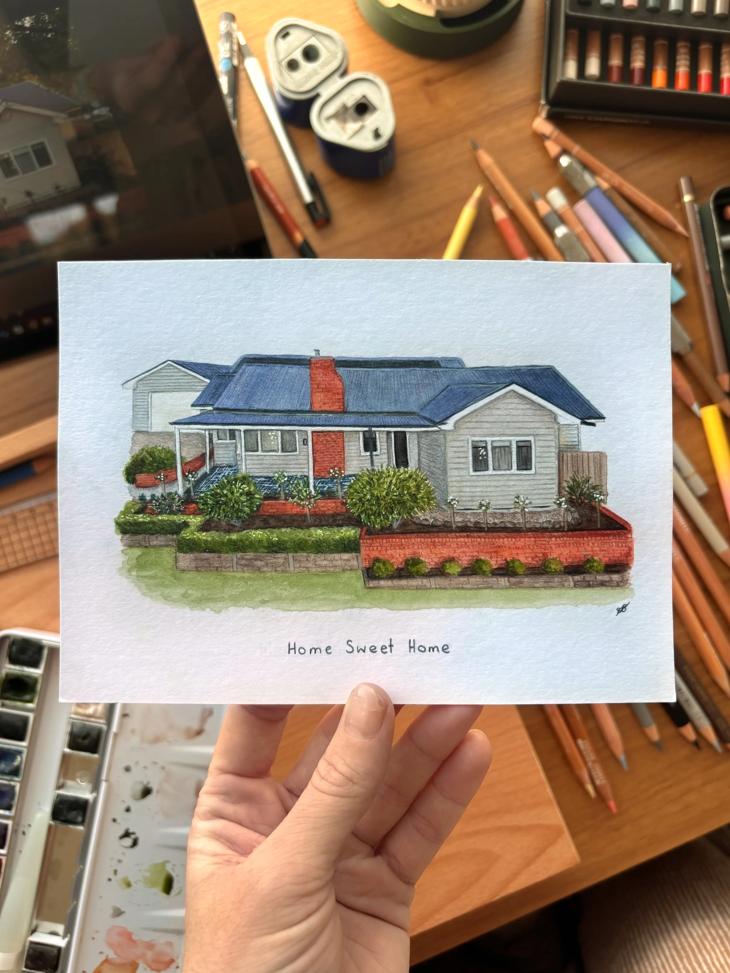 5x7" House Portrait