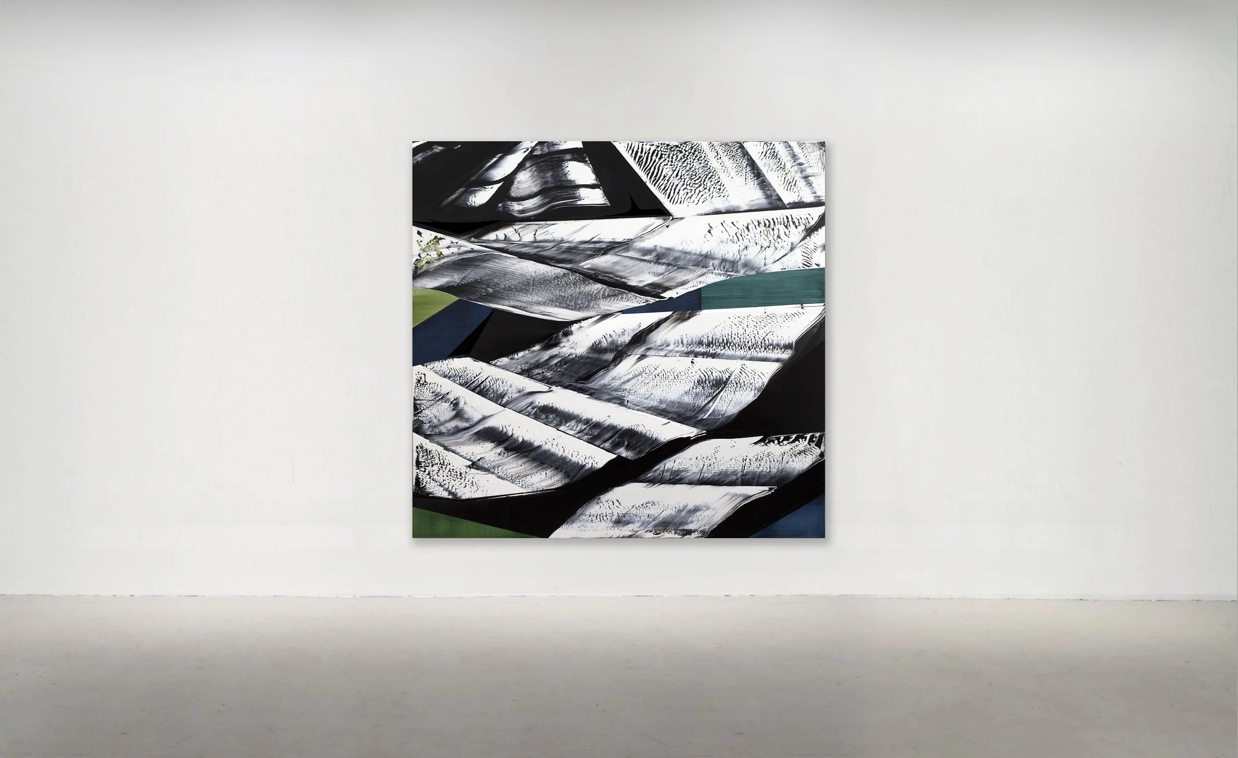 SEPTIEMBRE 25.14, 2014. Oil on Linen 78 x 81 inches (198 x 206 cm).