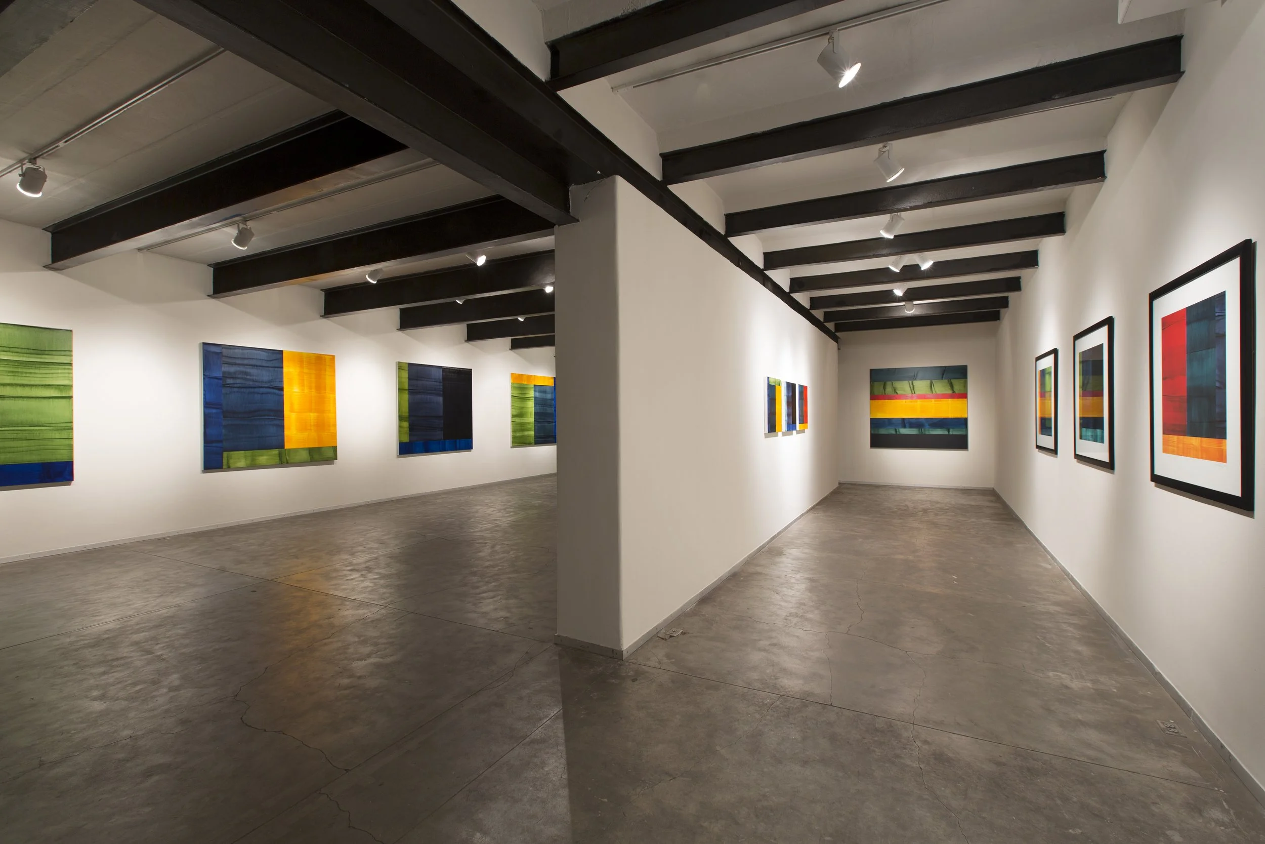Installation view of BHUTAN ABSTRACTO, Museo Estación Indianilla, Mexico City, 2015.