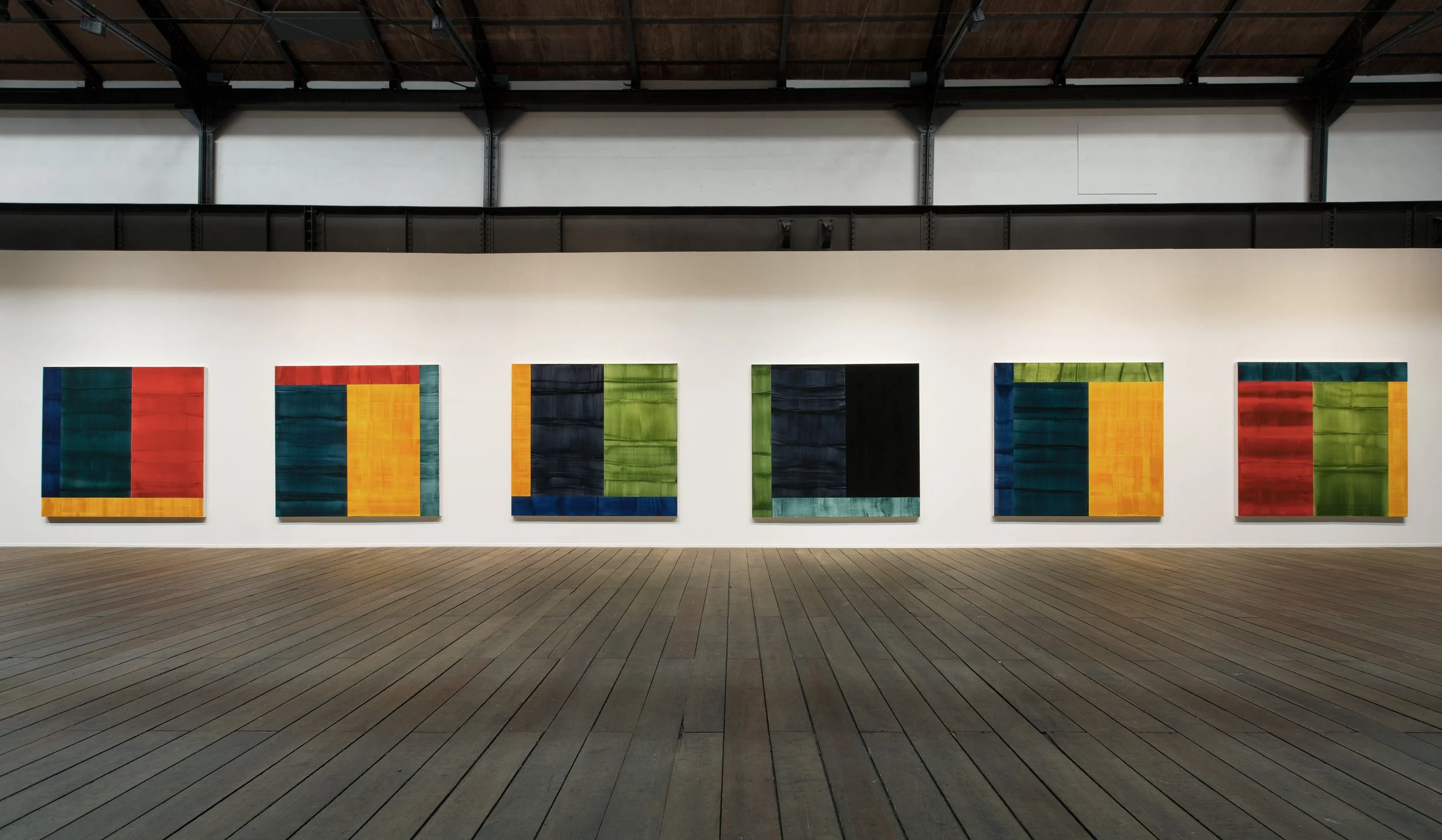 Installation view of BHUTAN ABSTRACTO, Museo Estación Indianilla, Mexico City, 2015.