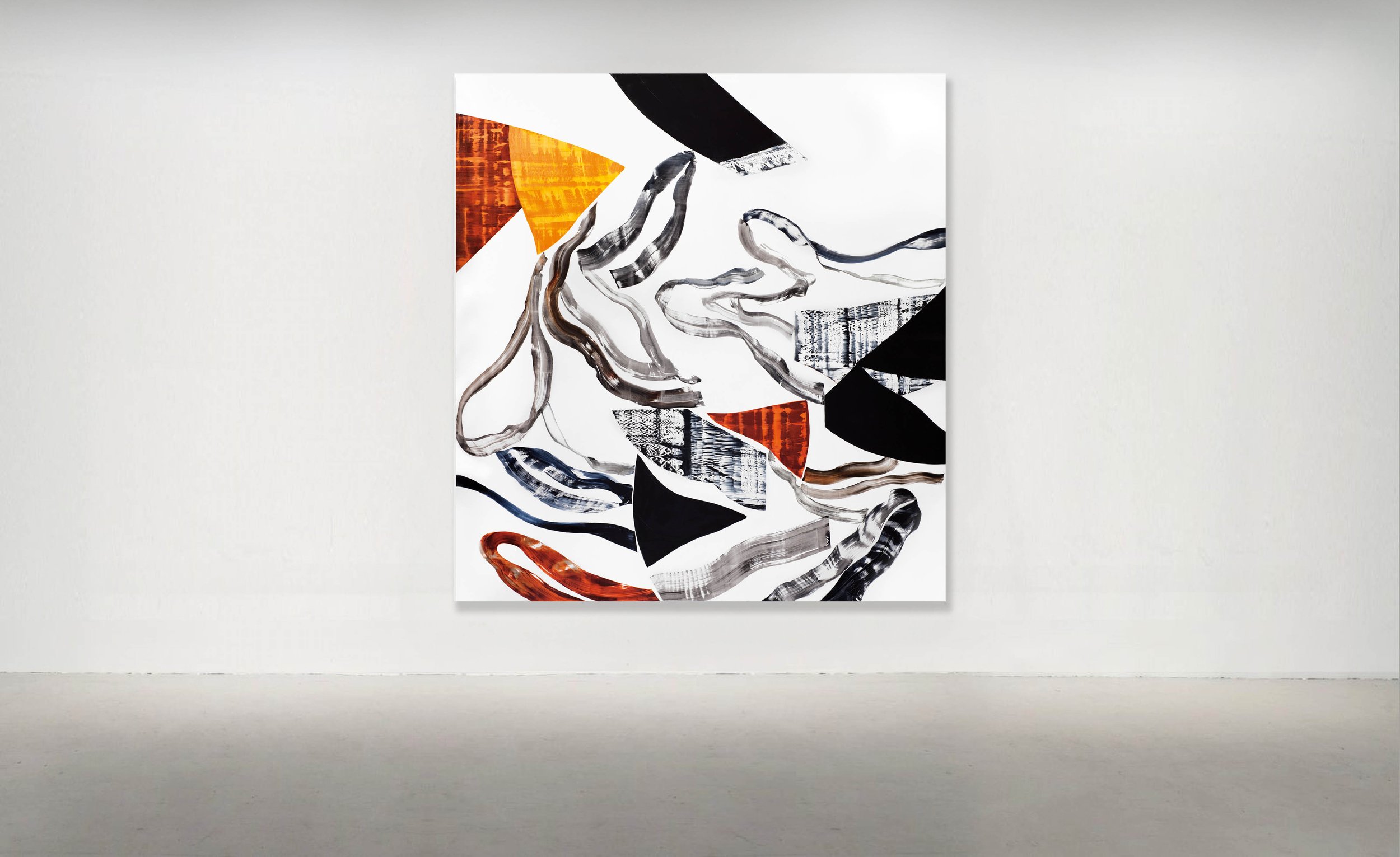 Kora PF1, 2010 Oil on Linen 170 x 145 inches / 432 x 368 CM PRIVATE COLLECTION MEXICO CITY