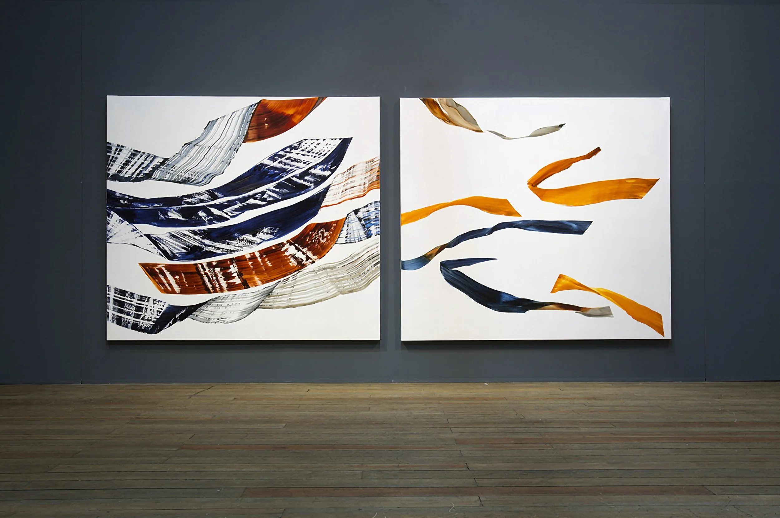 Installation view of BHUTAN ABSTRACTO, Museo Estación Indianilla, Mexico City, 2015.