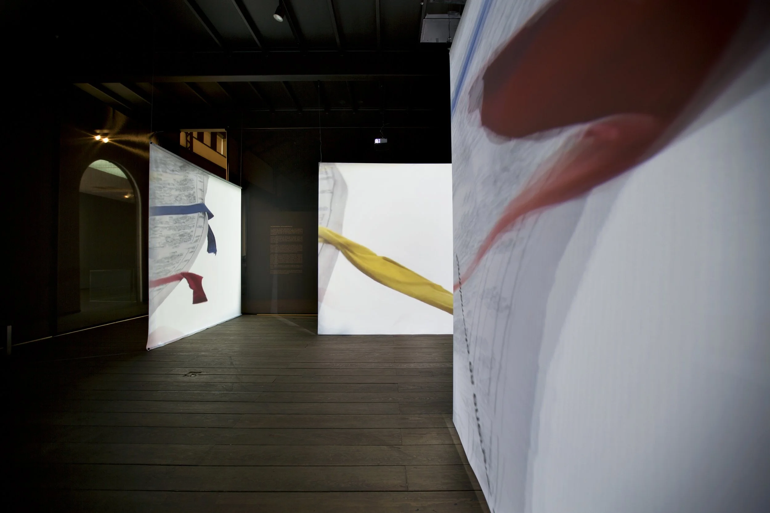 BHUTAN ABSTRACTO Multimedia Installation, Museo Centro Cultural Indianilla, Mexico City 2015.