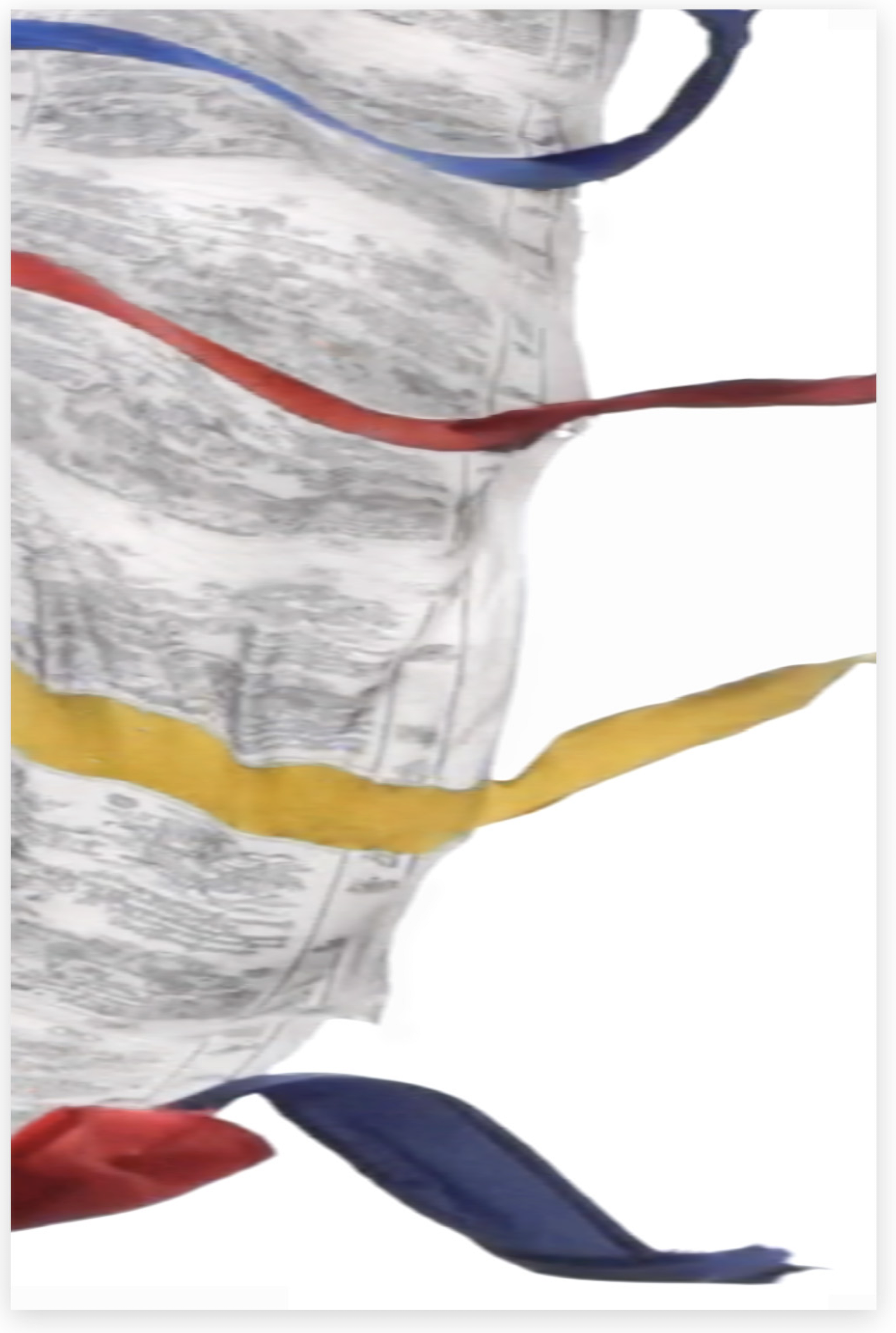 PRAYER FLAG STILL #1, 2015. Pigment Ink Print, 65 x 43 inches (165 × 109 cm) Full Bleed.