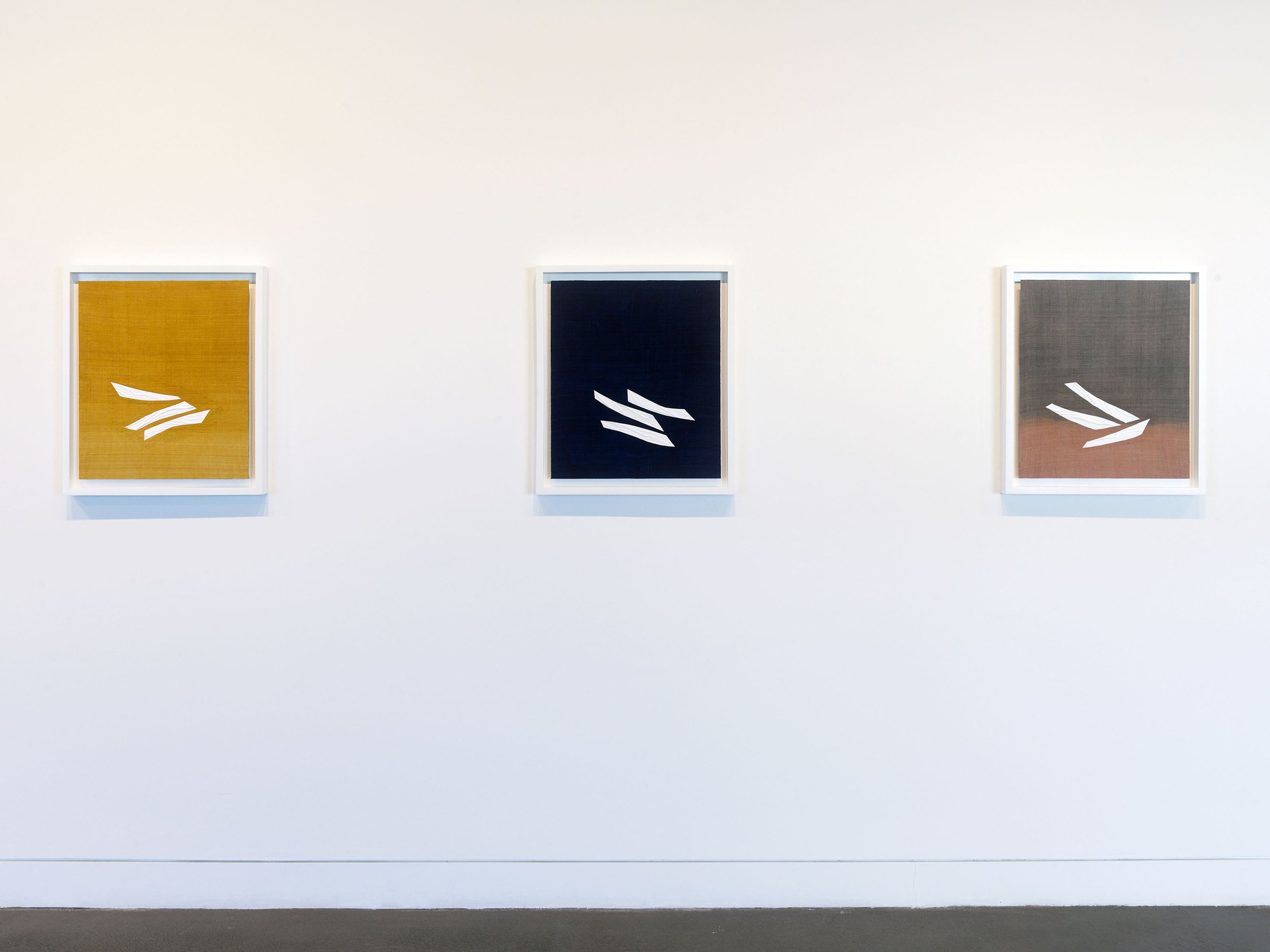 Installation view of PILGRIMAGES, Haines Gallery, San Francisco, CA 2025. 