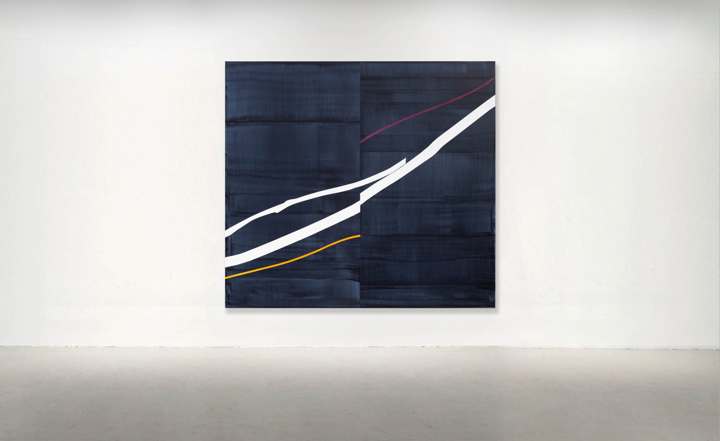 NOCHE TRANSFIGURADA 3, 2015. Oil on Linen 90 x 98.5 inches (228.6 x 250 cm).