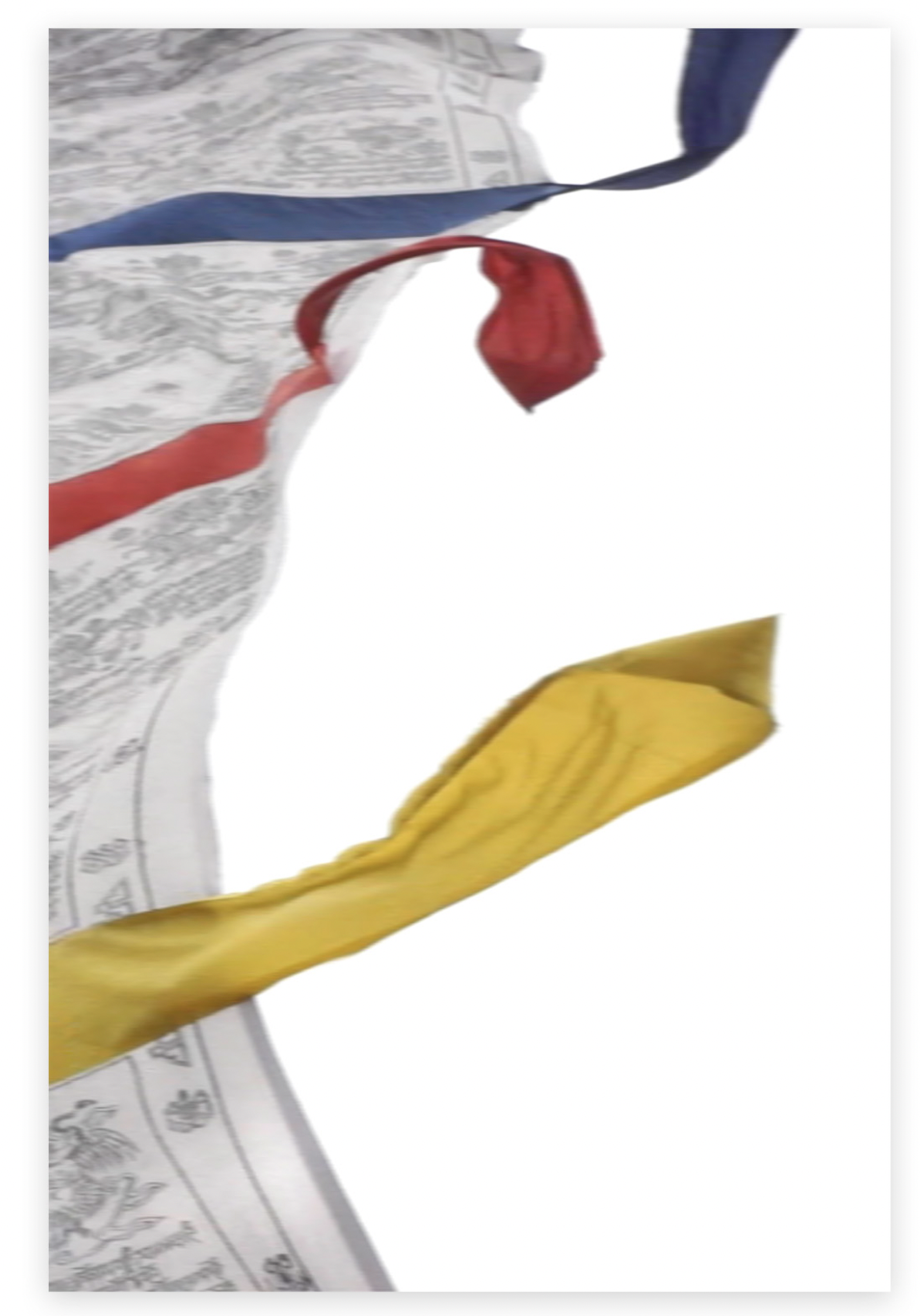 PRAYER FLAG STILL #5, 2015. Pigment Ink Print, 65 x 43 inches (165 × 109 cm) Full Bleed.