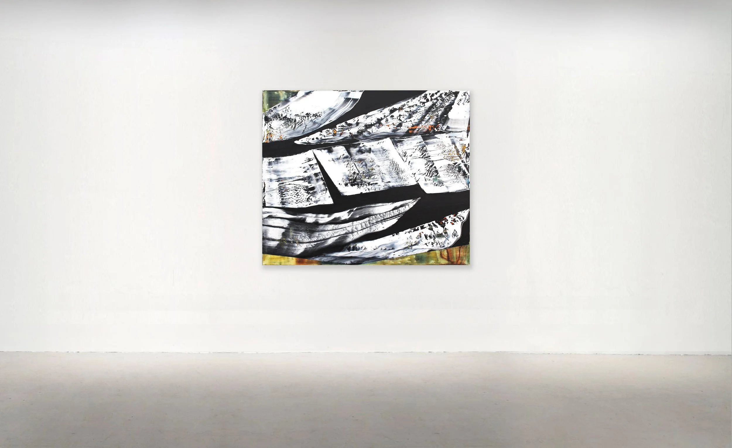 MARZO 1.13, 2013. Oil on Linen 54" x 64" inches (137 x 162.5 cm).