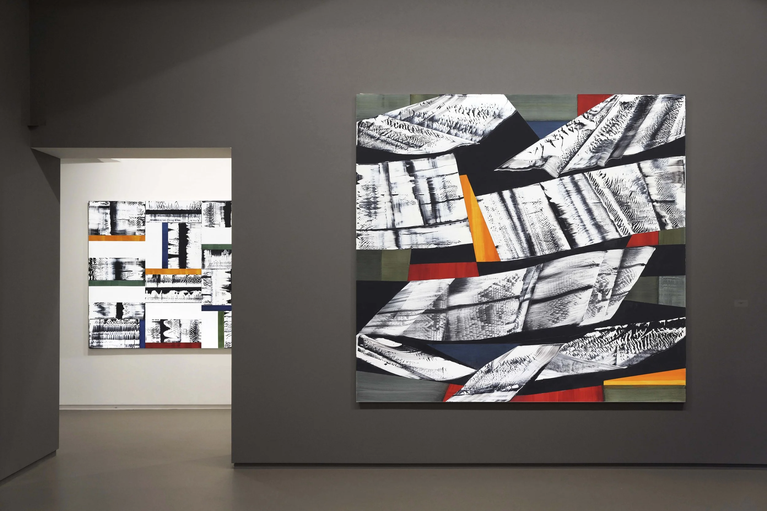 Installation view of KAILASH BLACK MOUNTAIN, Sundaram Tagore Gallery, Singapore, 2014.