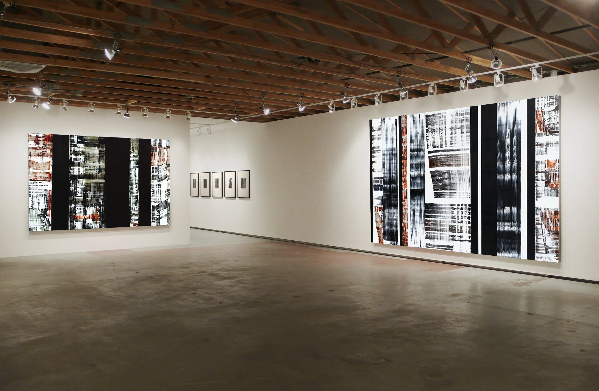 Installation view of ODENWALD 1152, Dwight Hackett Projects, Santa Fe, NM 2008.